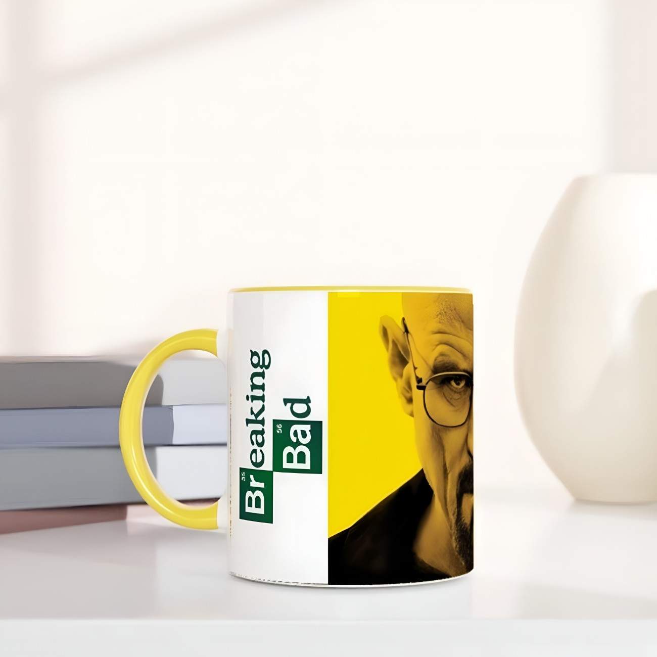 Breaking Bad Tribute Portrait Quote Printed Mug