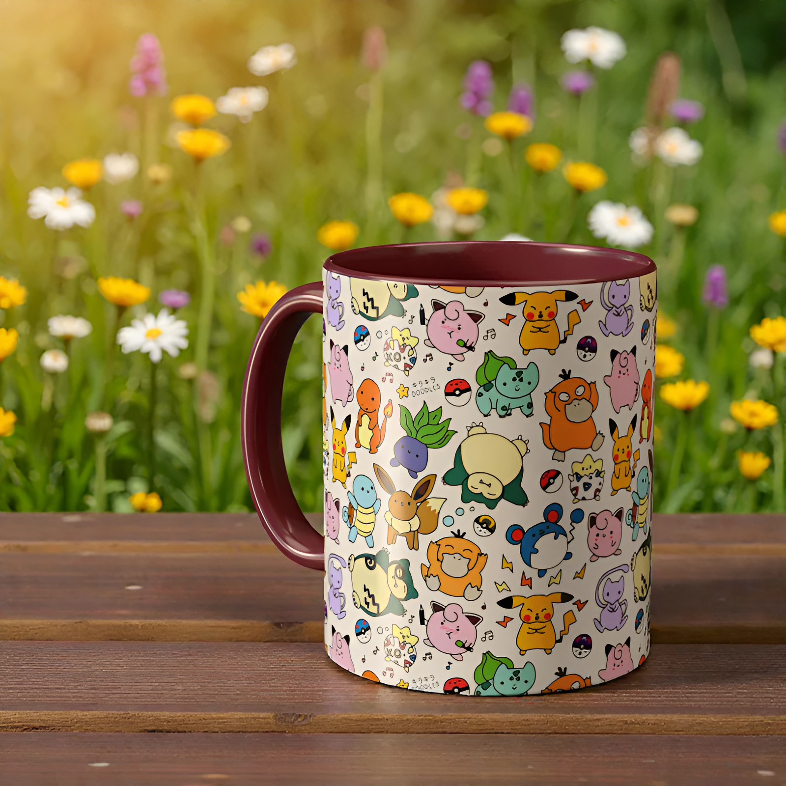 11 Oz Inspired by Pokemon Ceramic Mug