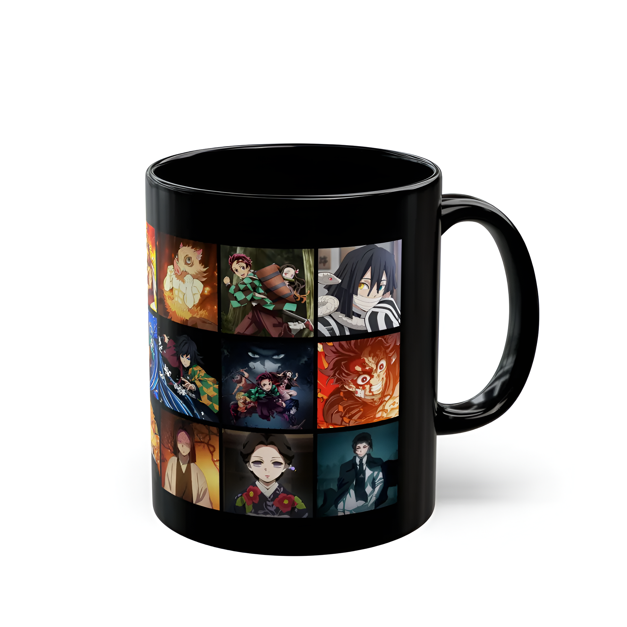 Demon Slayer Character Grid Ceramic Vessel