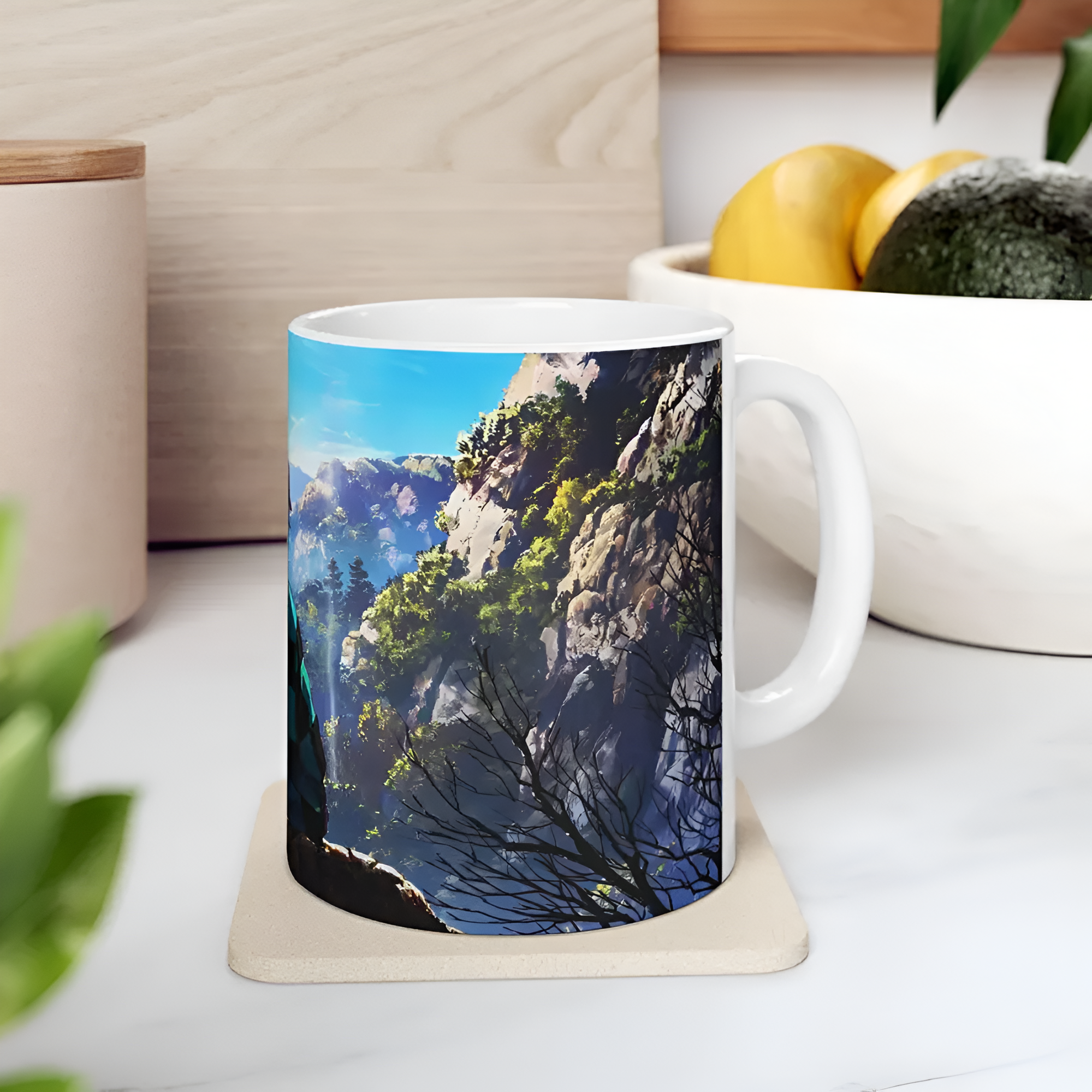 Demon Slayer Mug, Tanjiro Anime Ceramic Mug