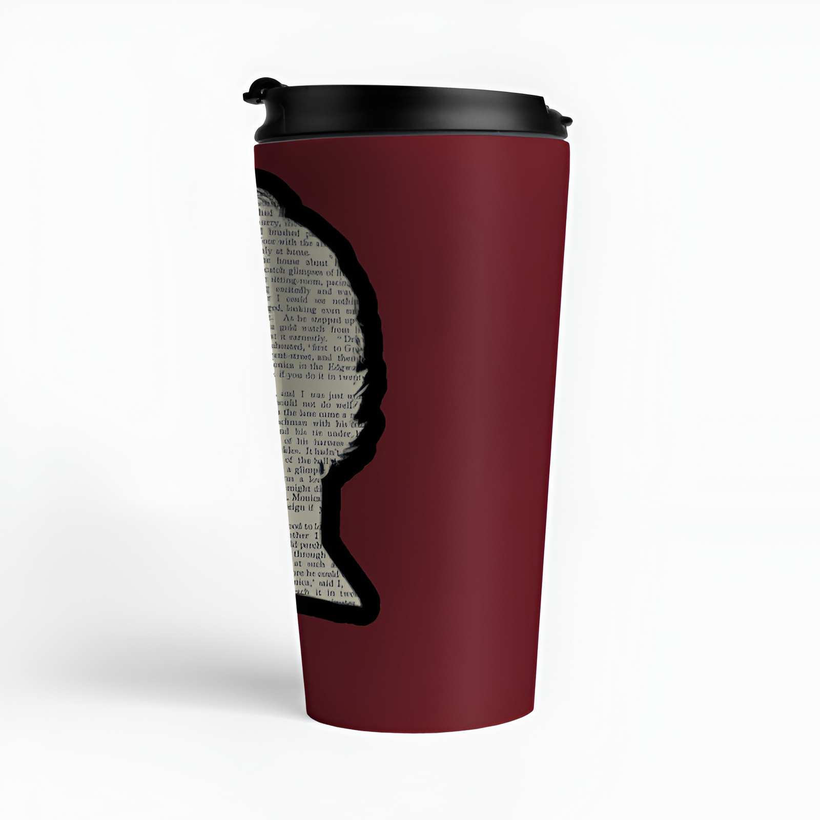 Sherlock Holmes Vintage Silhouette Ceramic Coffee Mug 