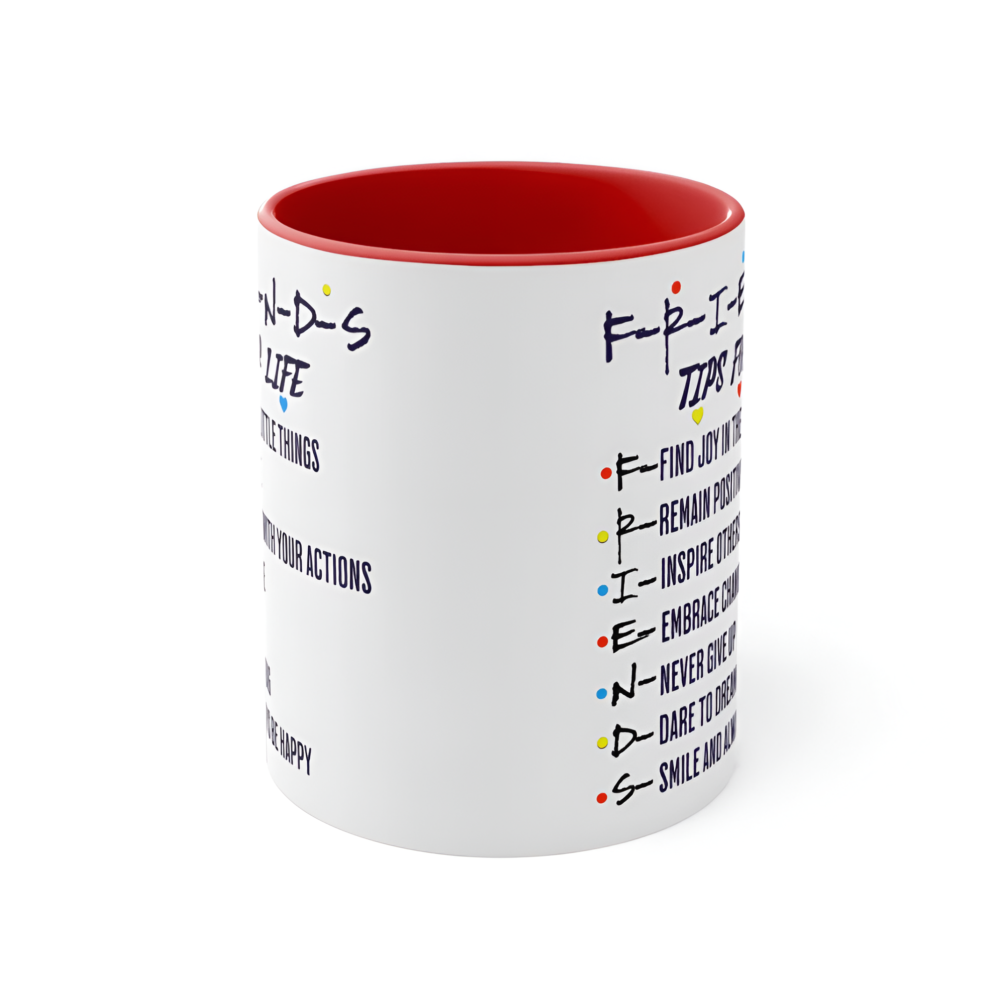 Friends Series Tips For Life Mug