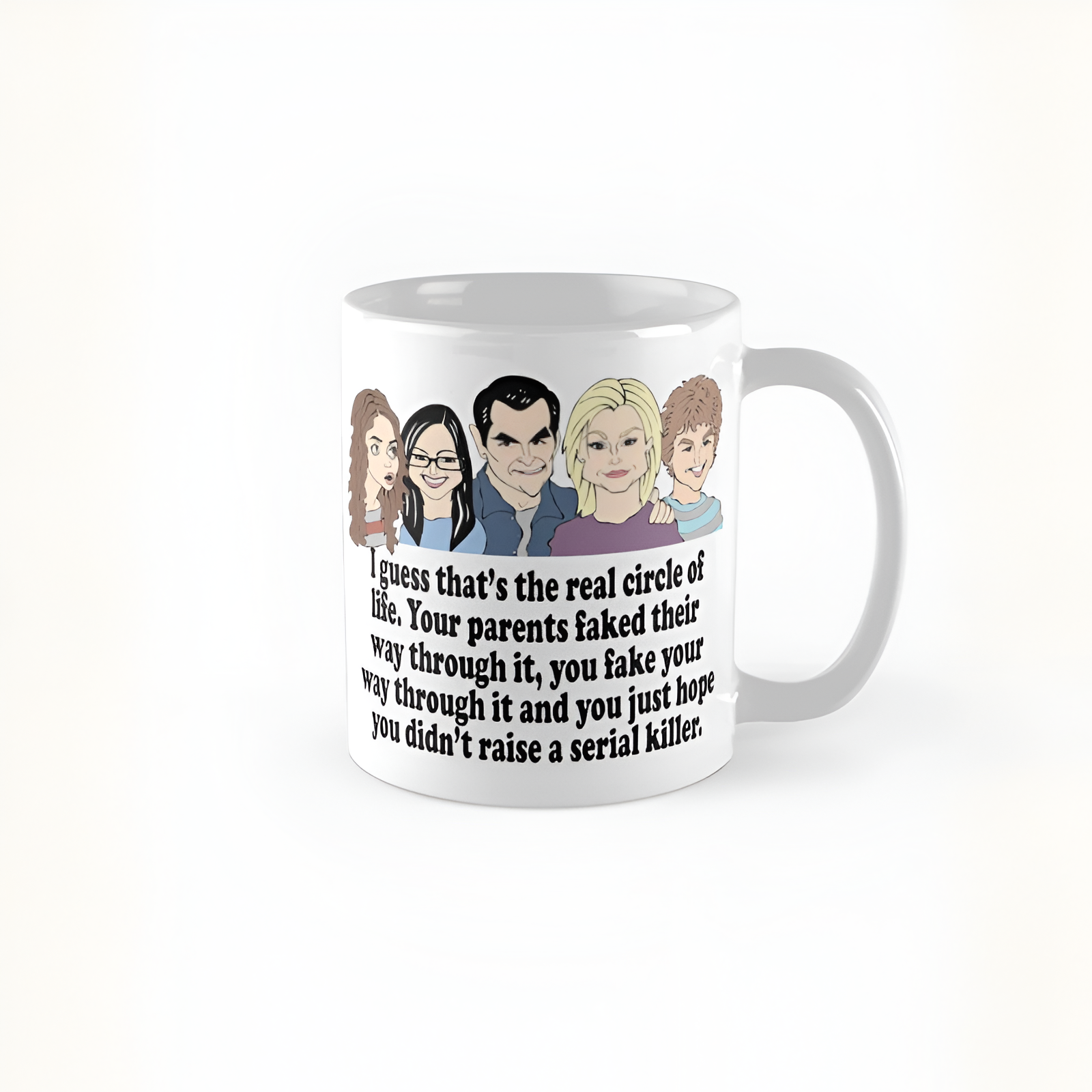 Modern Family Tv Show Character Ceramic Mug