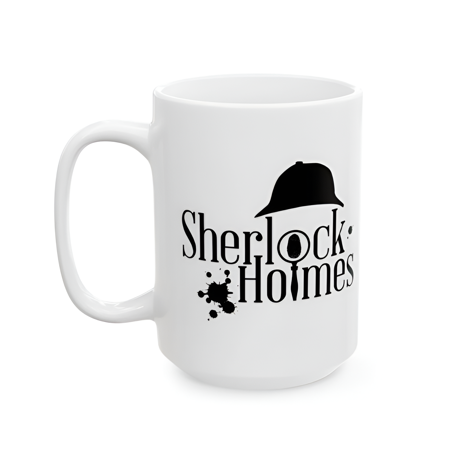 Sherlock Holmes 221B Themed Ceramic Coffee Mug