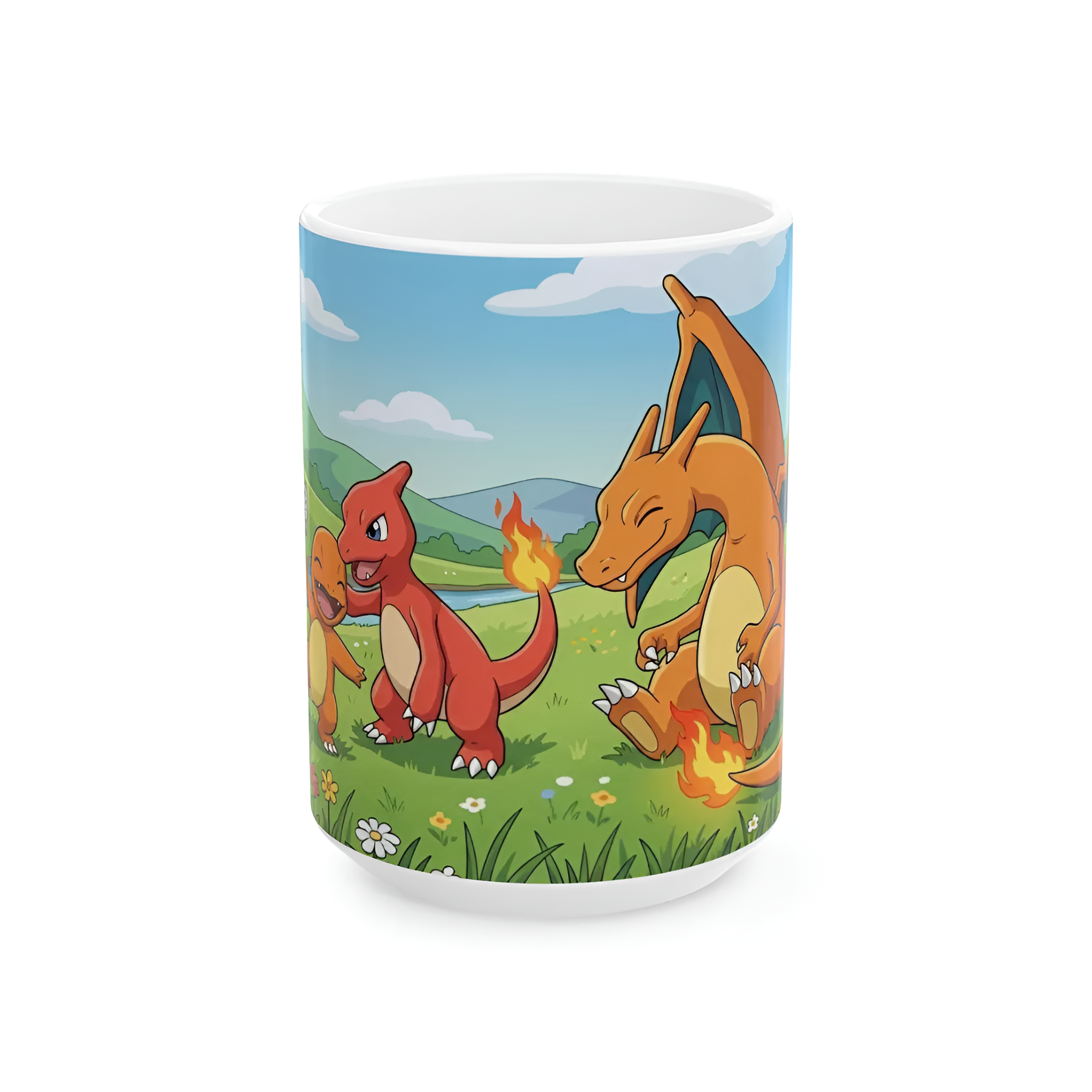 Pokemon Charmander Charmeleon Charizard Mug 