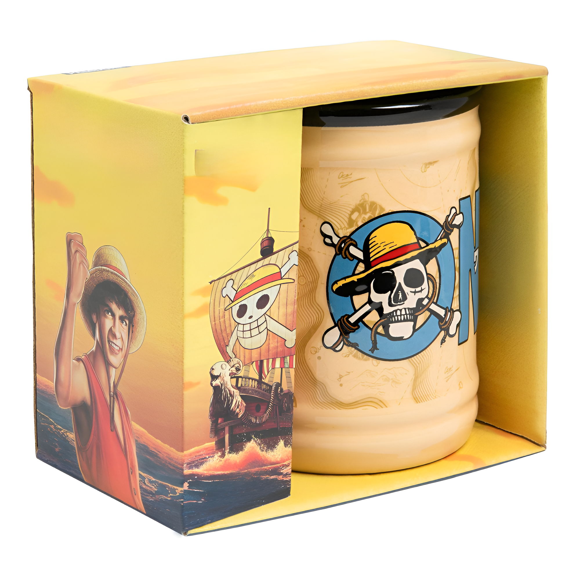 Sculpted One Piece Logo Mug