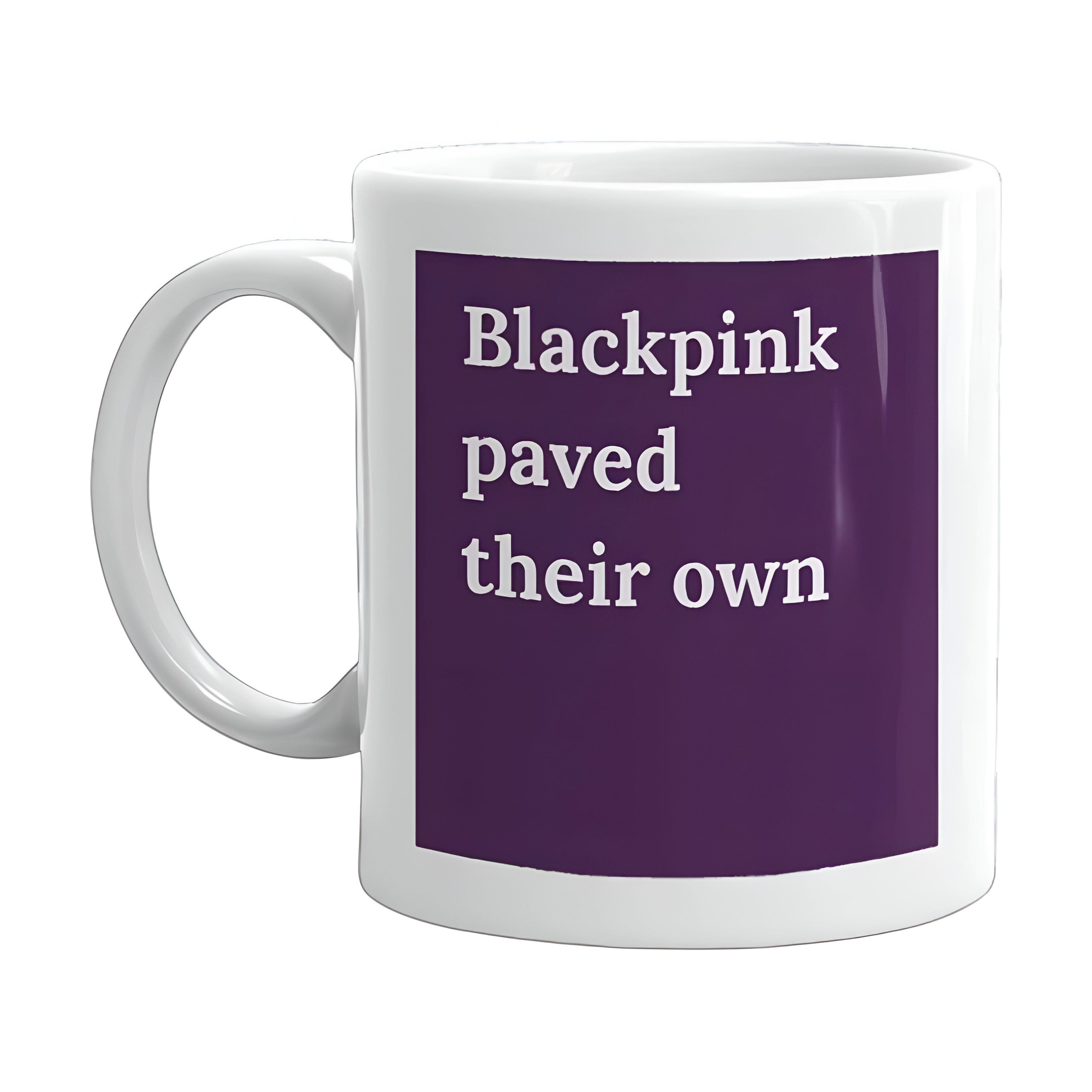Black PinkCeramic Coffee Mug For Music Fans