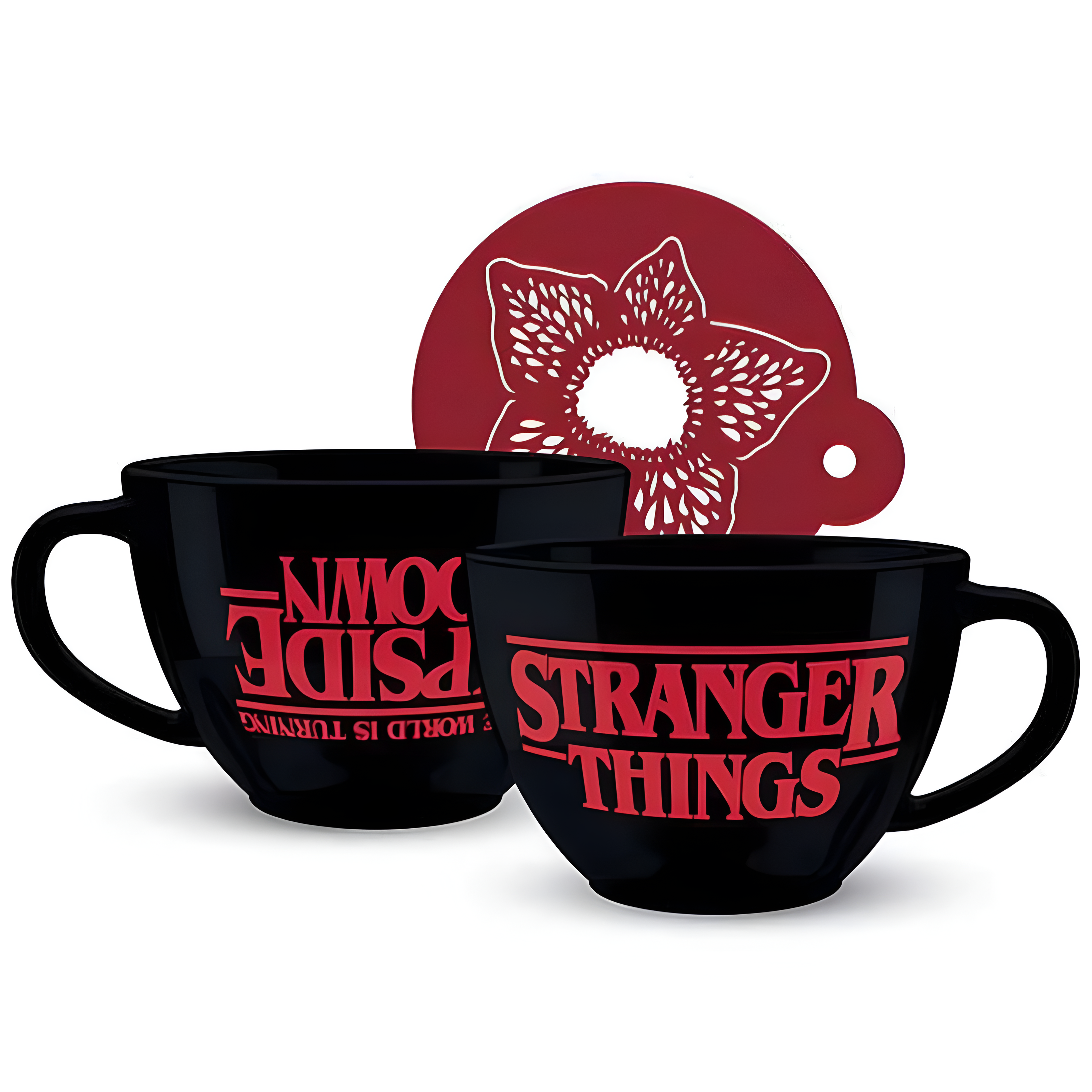 Stranger Things Upside Down MUG STENCIL