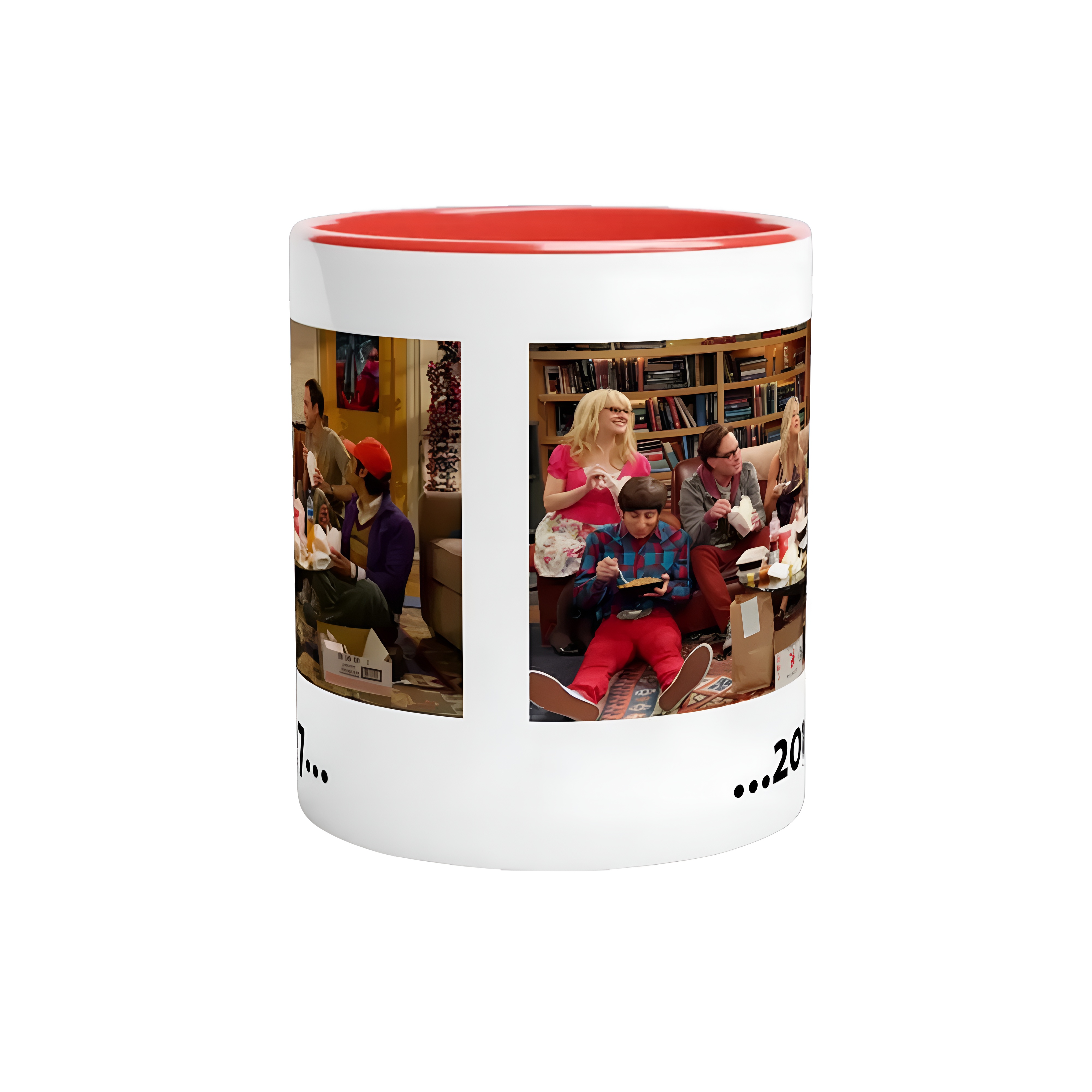Big Bang Theory 2007 Scene Coffee Mug With Double Sided Print