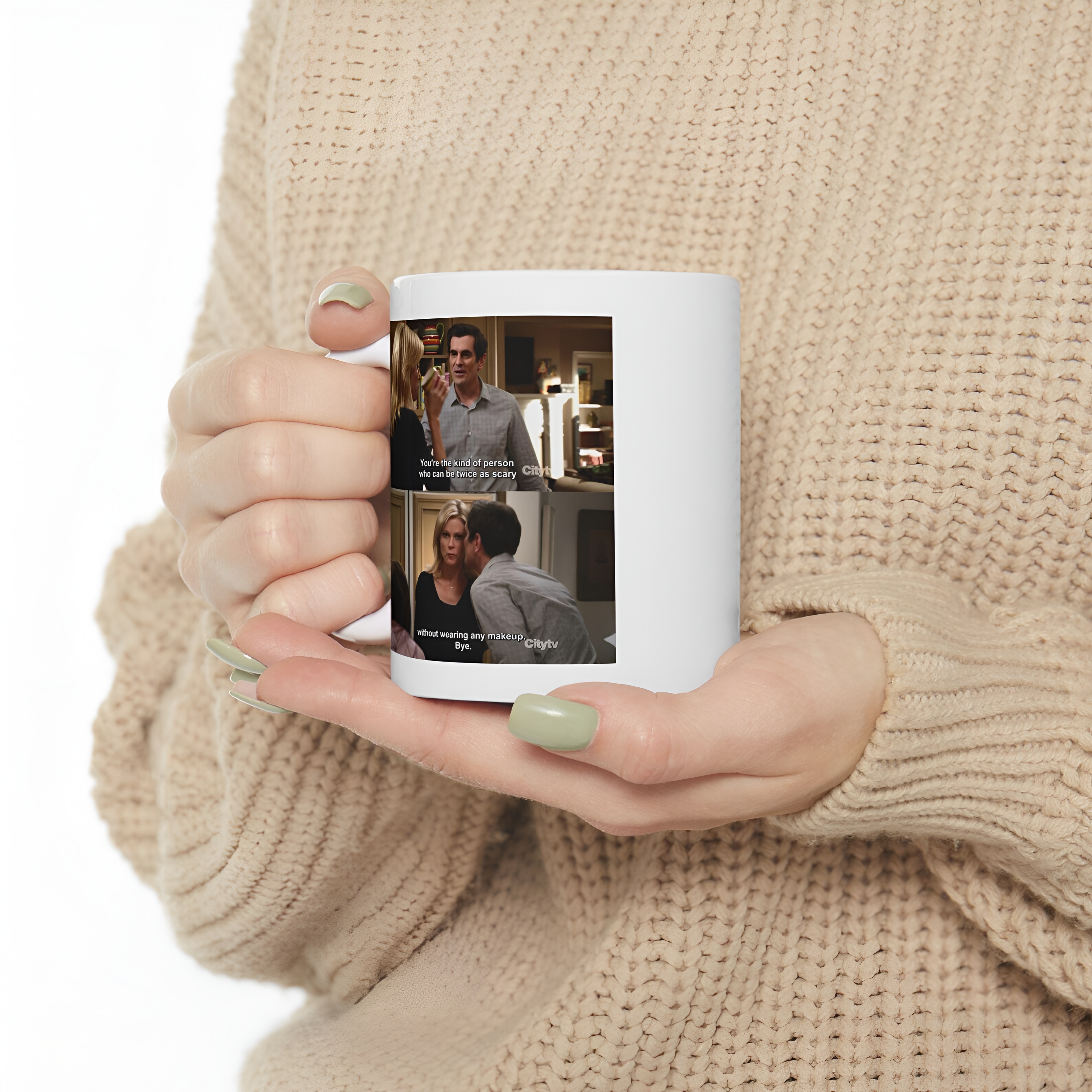 Modern Family Claire & Phil Funny Quotes Ceramic Mug