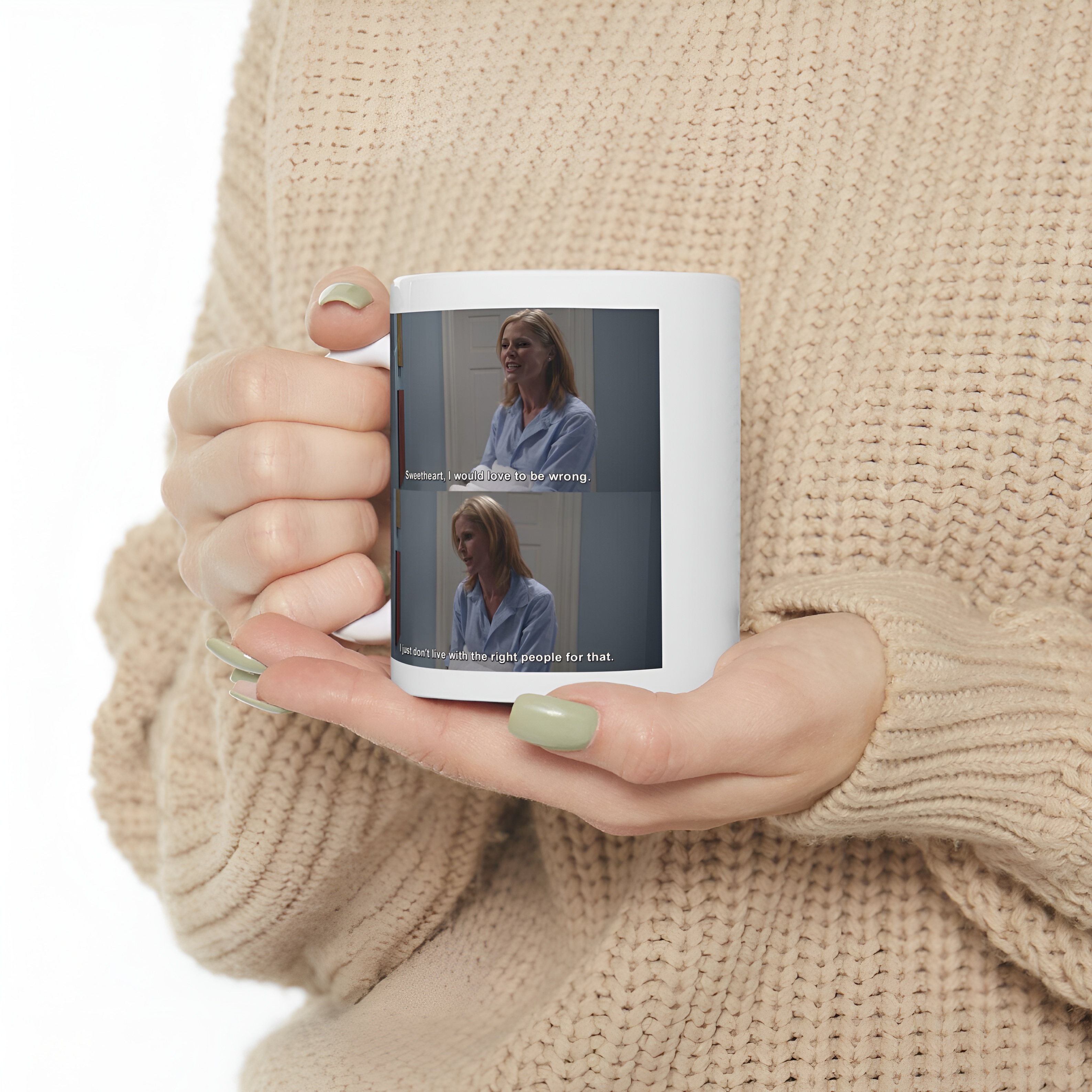 Modern Family Claire Id love to be wrong Ceramic Mug