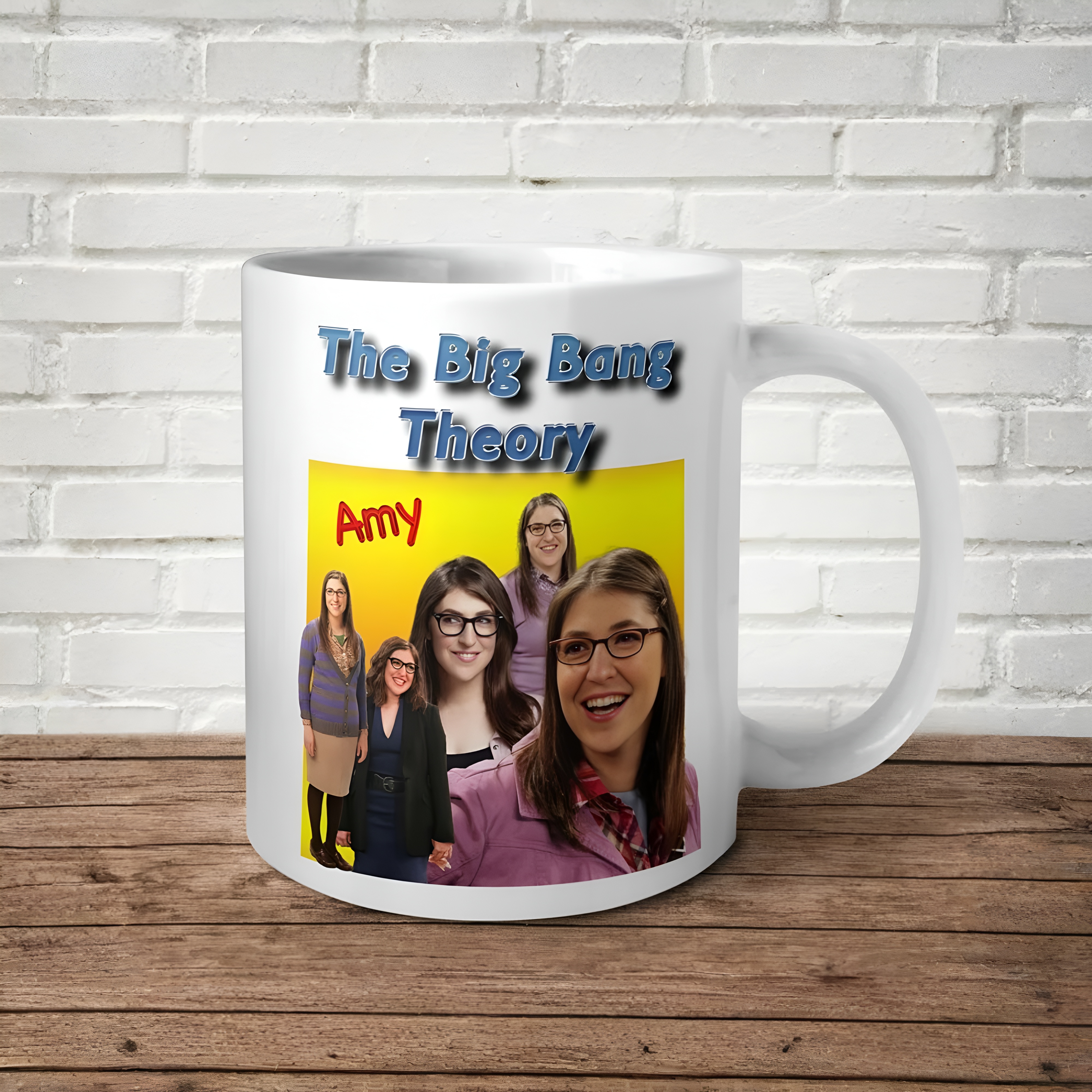 Amy Farrah Fowler Character Print The Big Bang Theory 11oz Coffee Mug