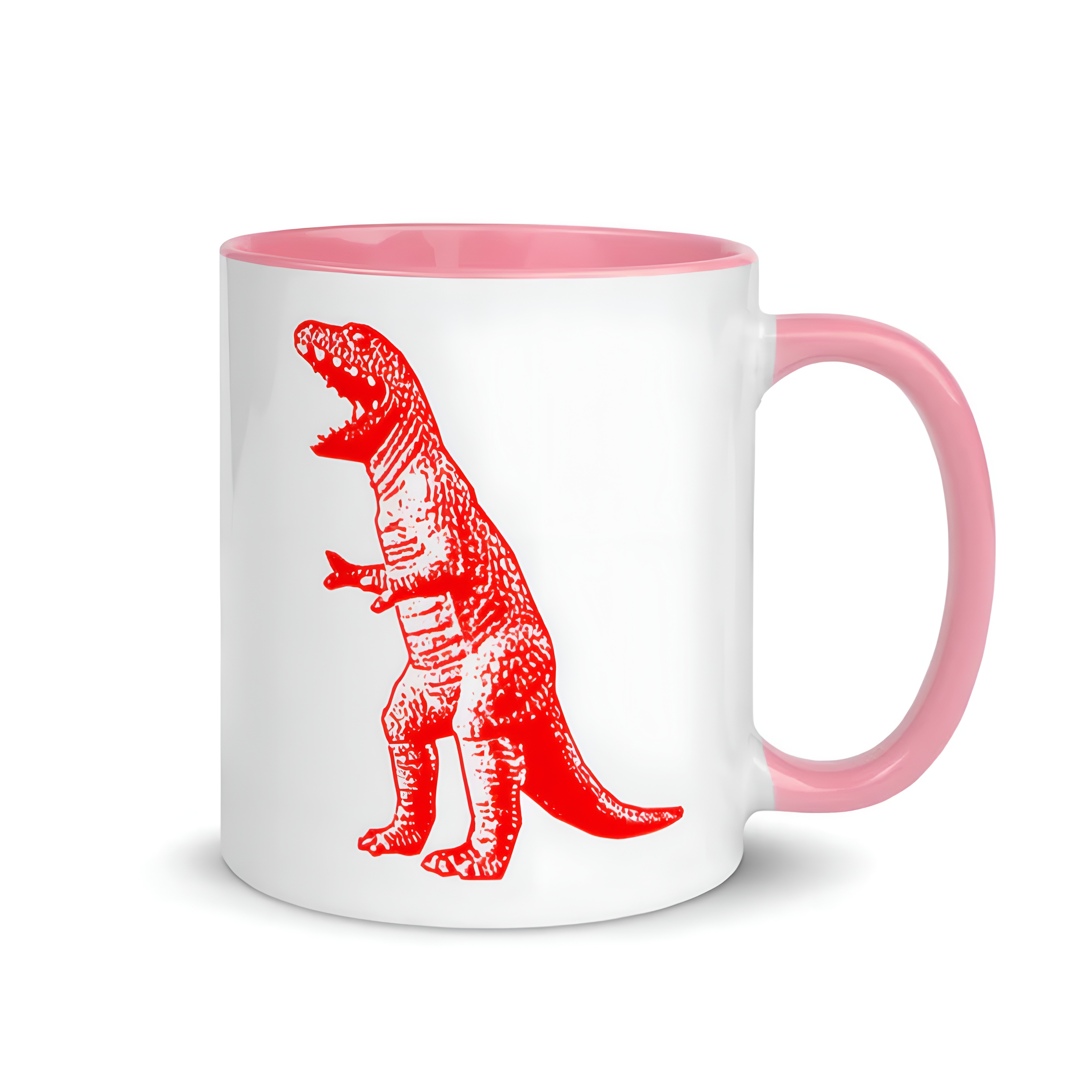 Big Bang Theory T Rex Graphic Two Tone Ceramic Mug