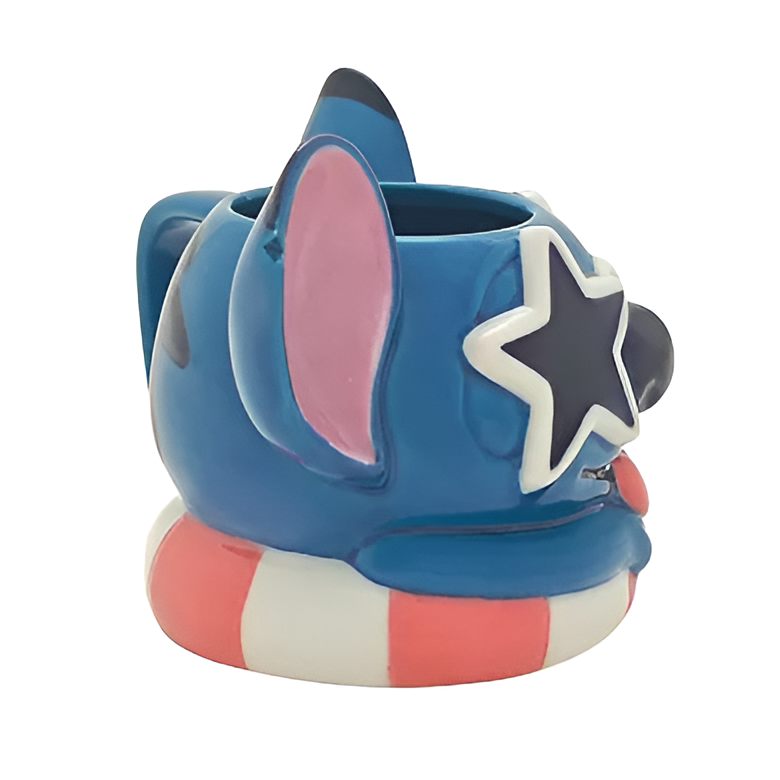 Stitch Character Figural 13 Oz Ceramic Mug