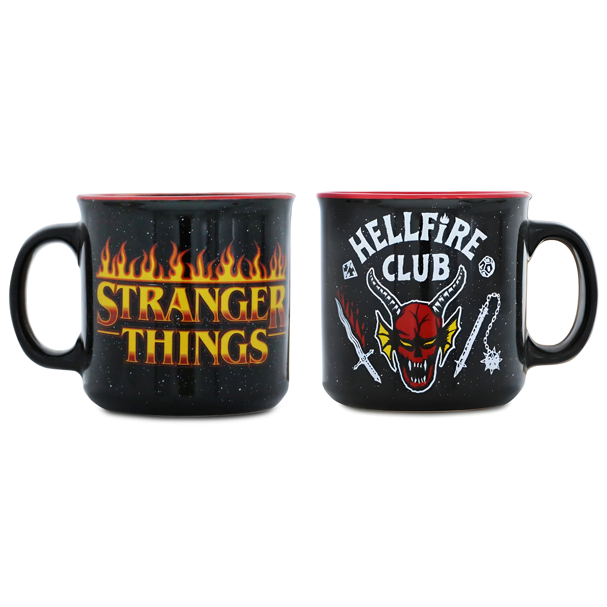 Stranger Things Hellfire Club 20 Oz Ceramic Camper Mug