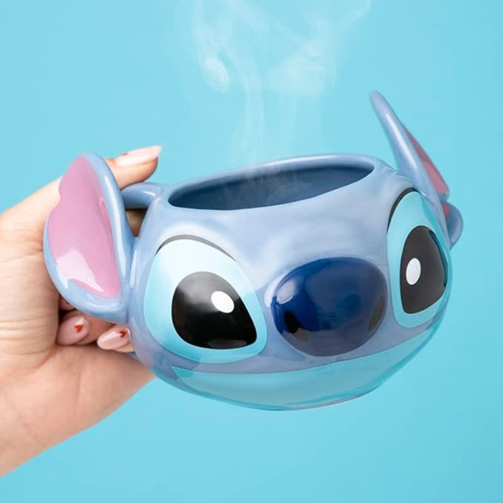 Lilo and Stitch 3D Character Shaped Ceramic Mug