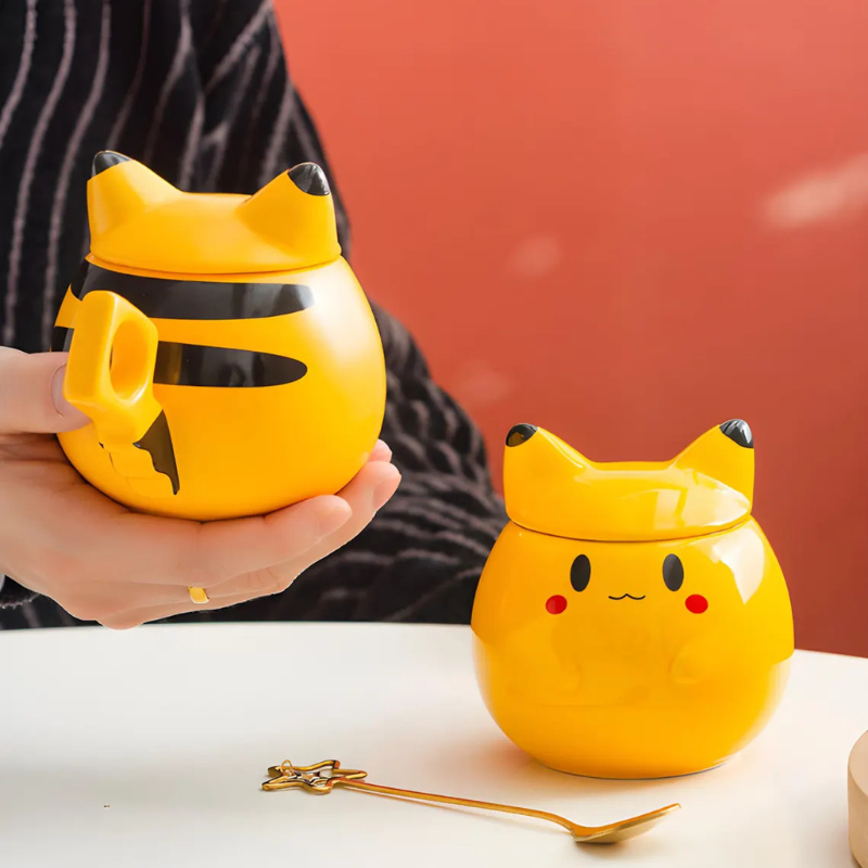 320ML Pikachu Ornament Ceramic Mug