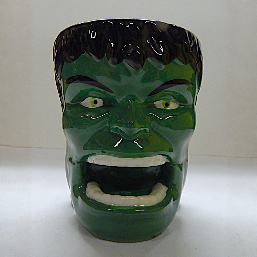 Hulk Sculpted Character Ceramic Coffee Mug 20 Oz