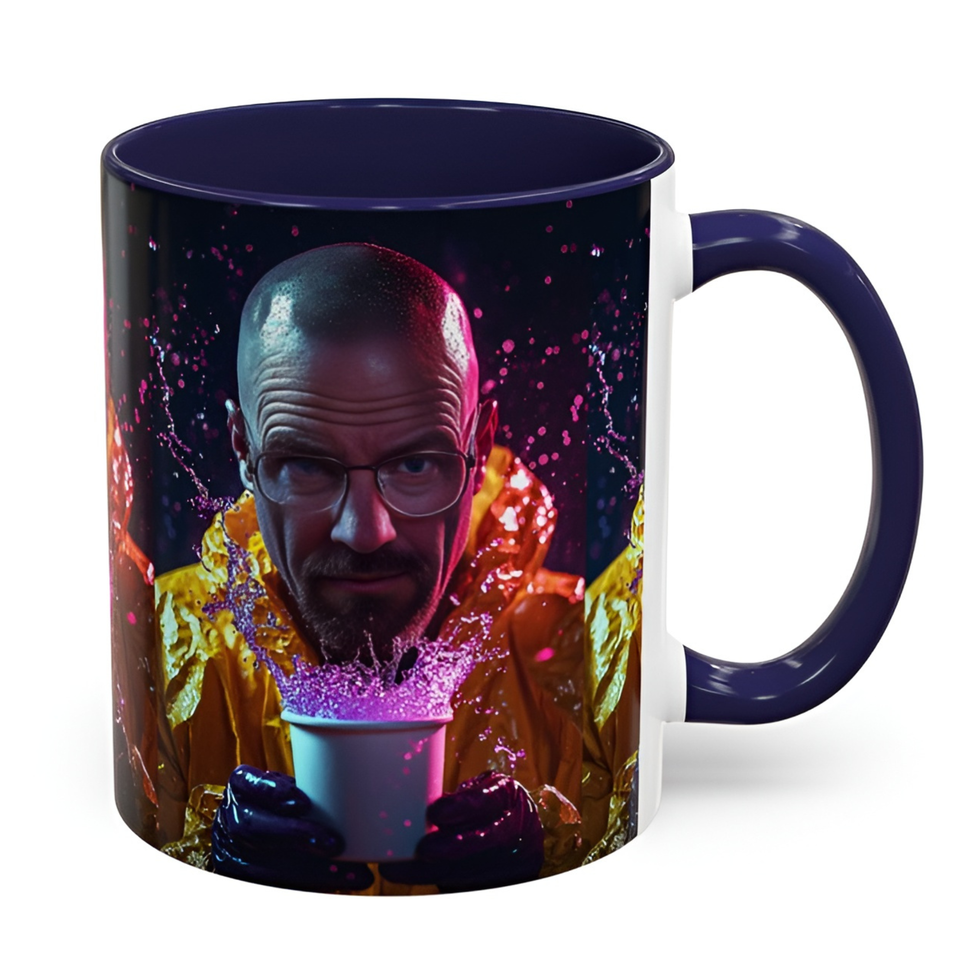Walter White Character Chemical Splash Mug