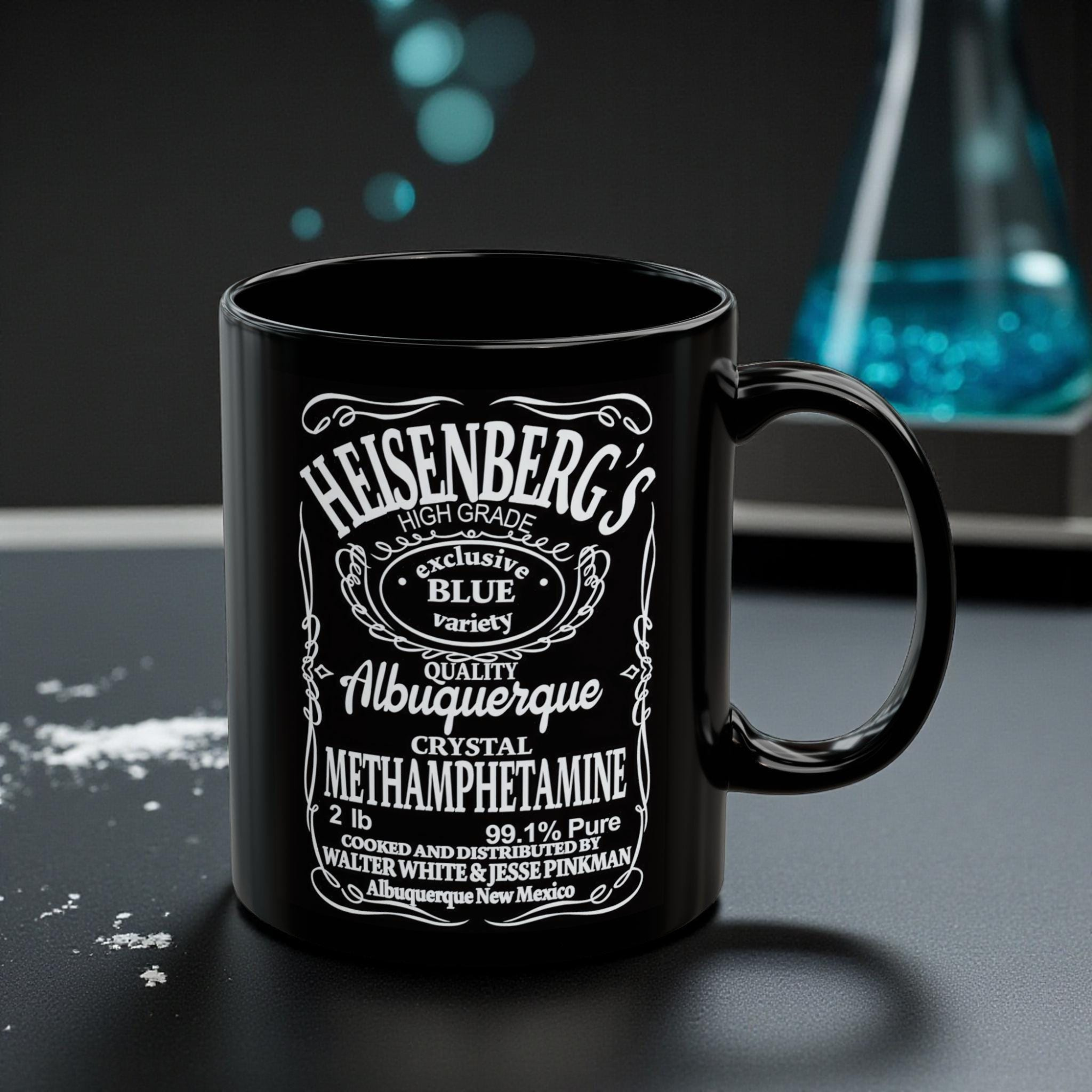Heisenberg Walter White Whiskey Style Mug