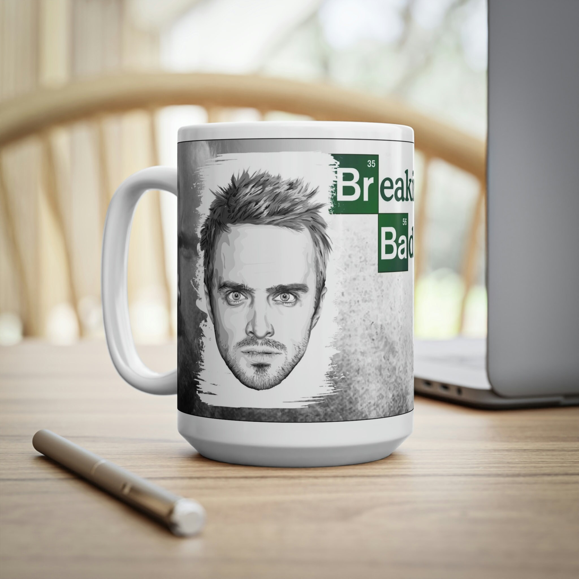 Breaking Bad Character Sketch Coffee Mug