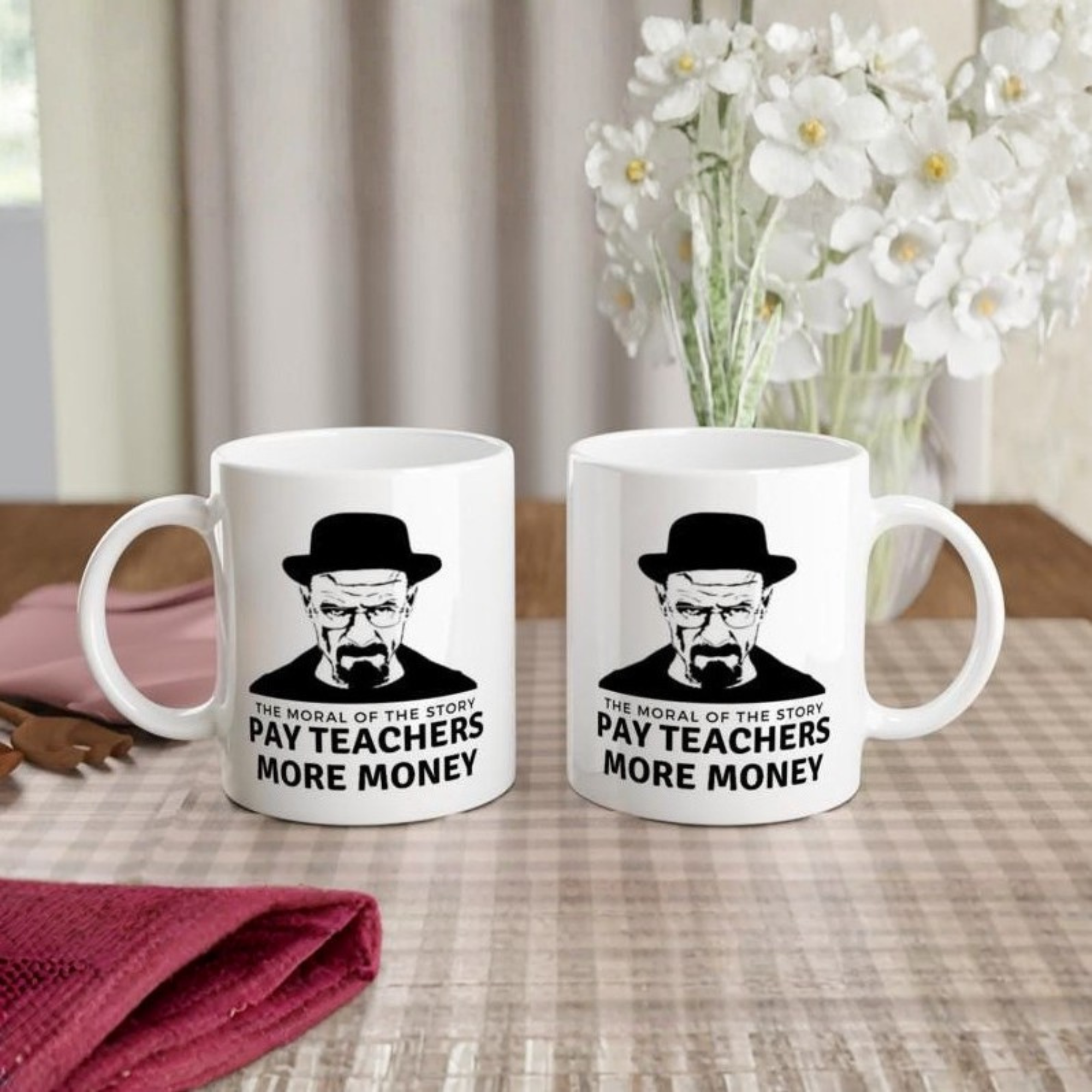Walter White Breaking Bad Teacher Mug