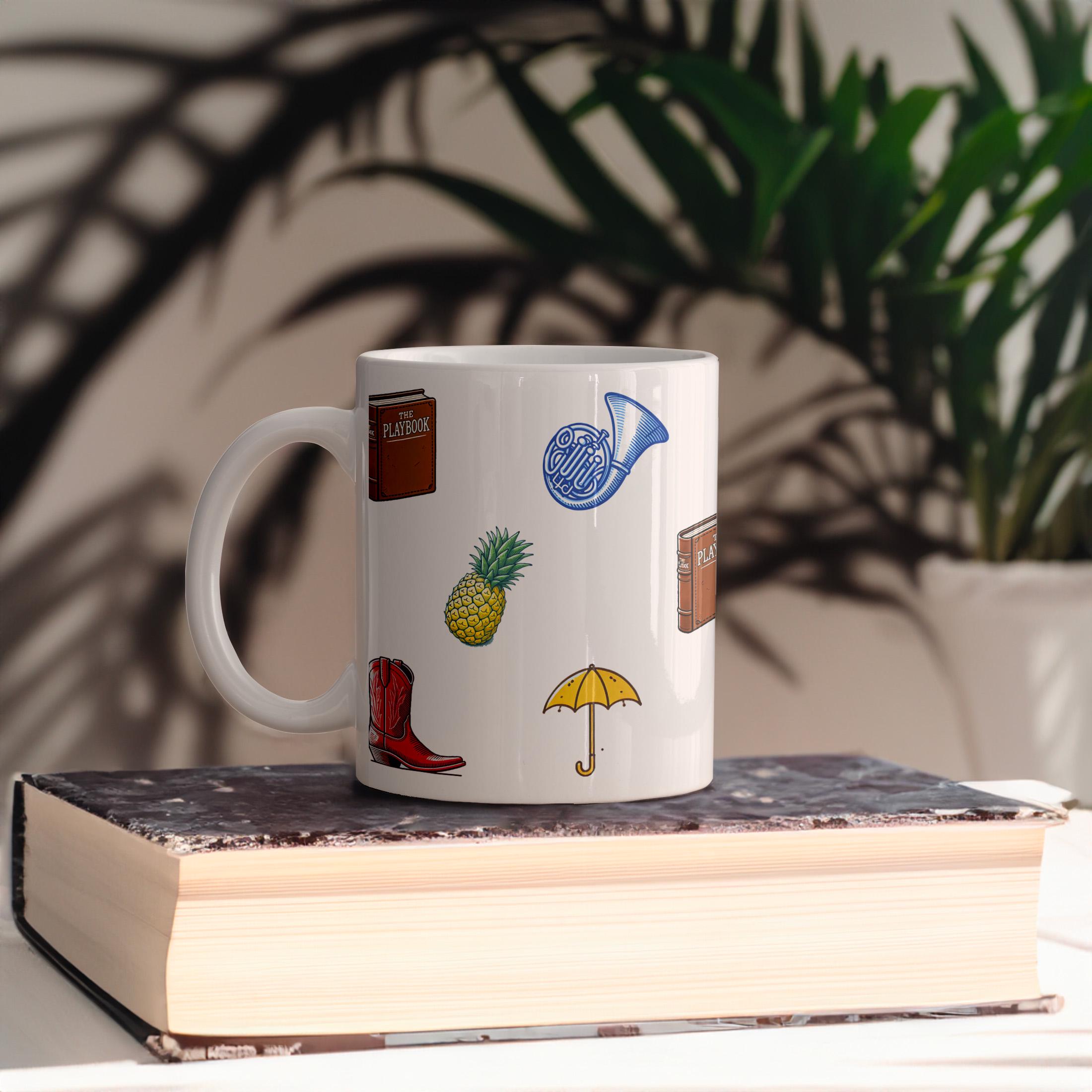 How I Met Your Mother Patterned Coffee Mug