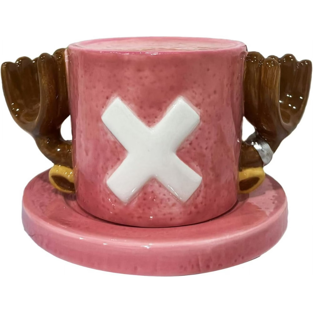One Piece Anime Luffys Hat Inspired Ceramic Coffee Cup