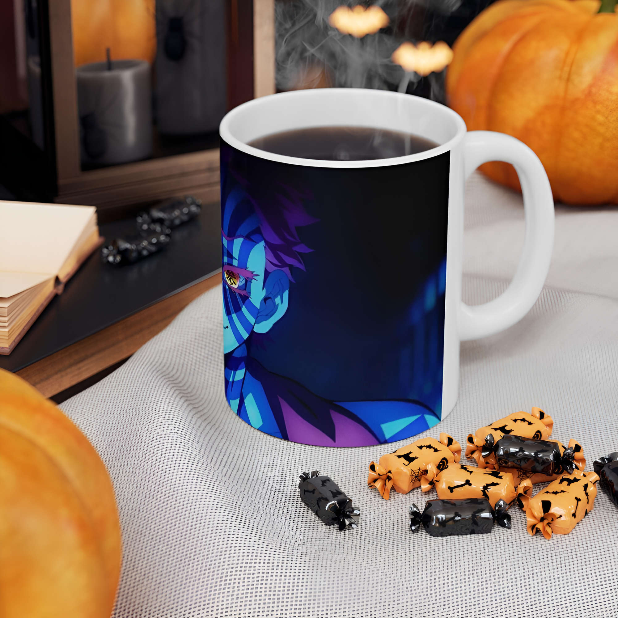 Akaza Upper Moon Anime Ceramic Vessel