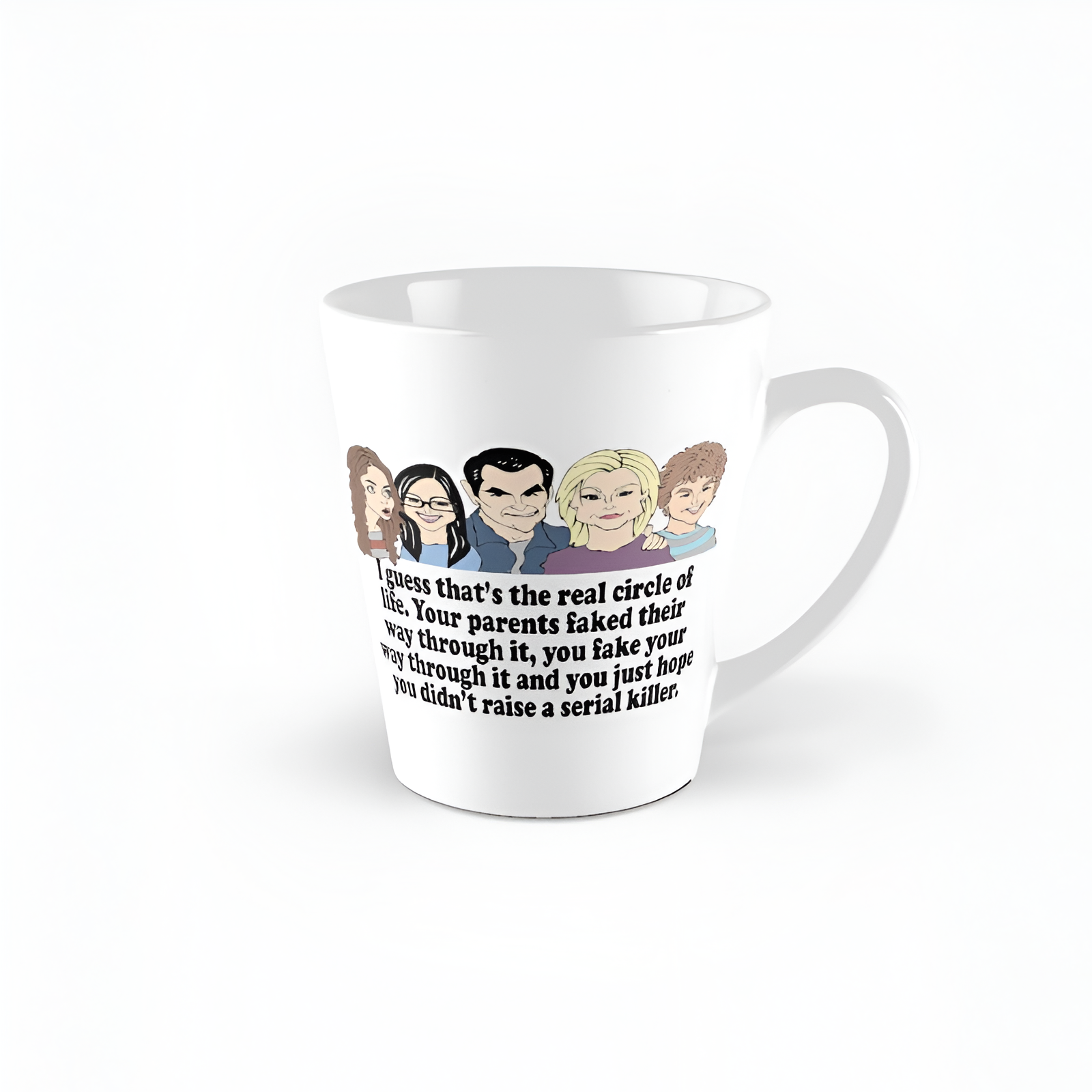 Modern Family Tv Show Character Ceramic Mug
