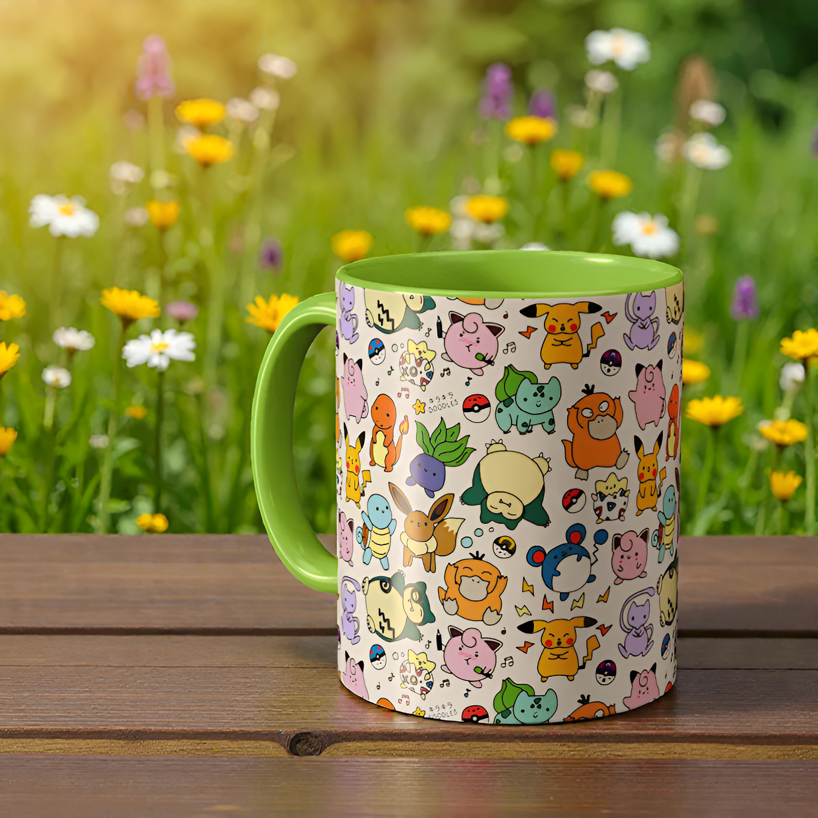 11 Oz Inspired by Pokemon Ceramic Mug