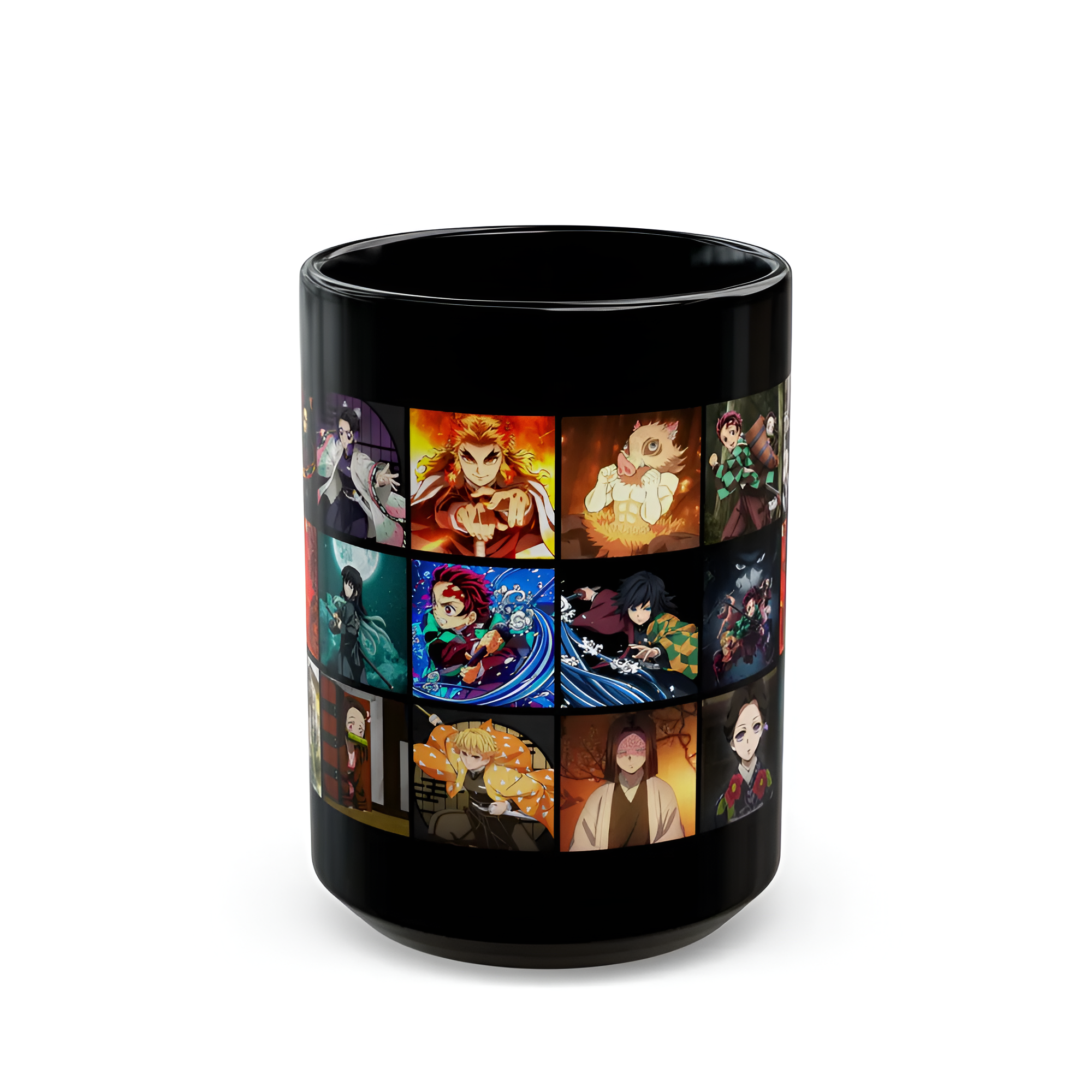 Demon Slayer Character Grid Ceramic Vessel