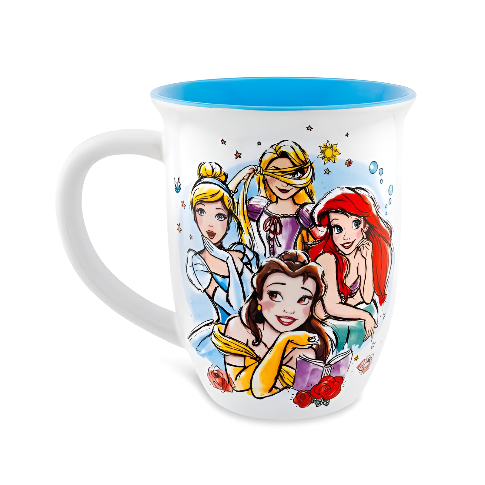Princess Quote Mug 16oz I Woke Up Like This Wide Rim Coffee Cup