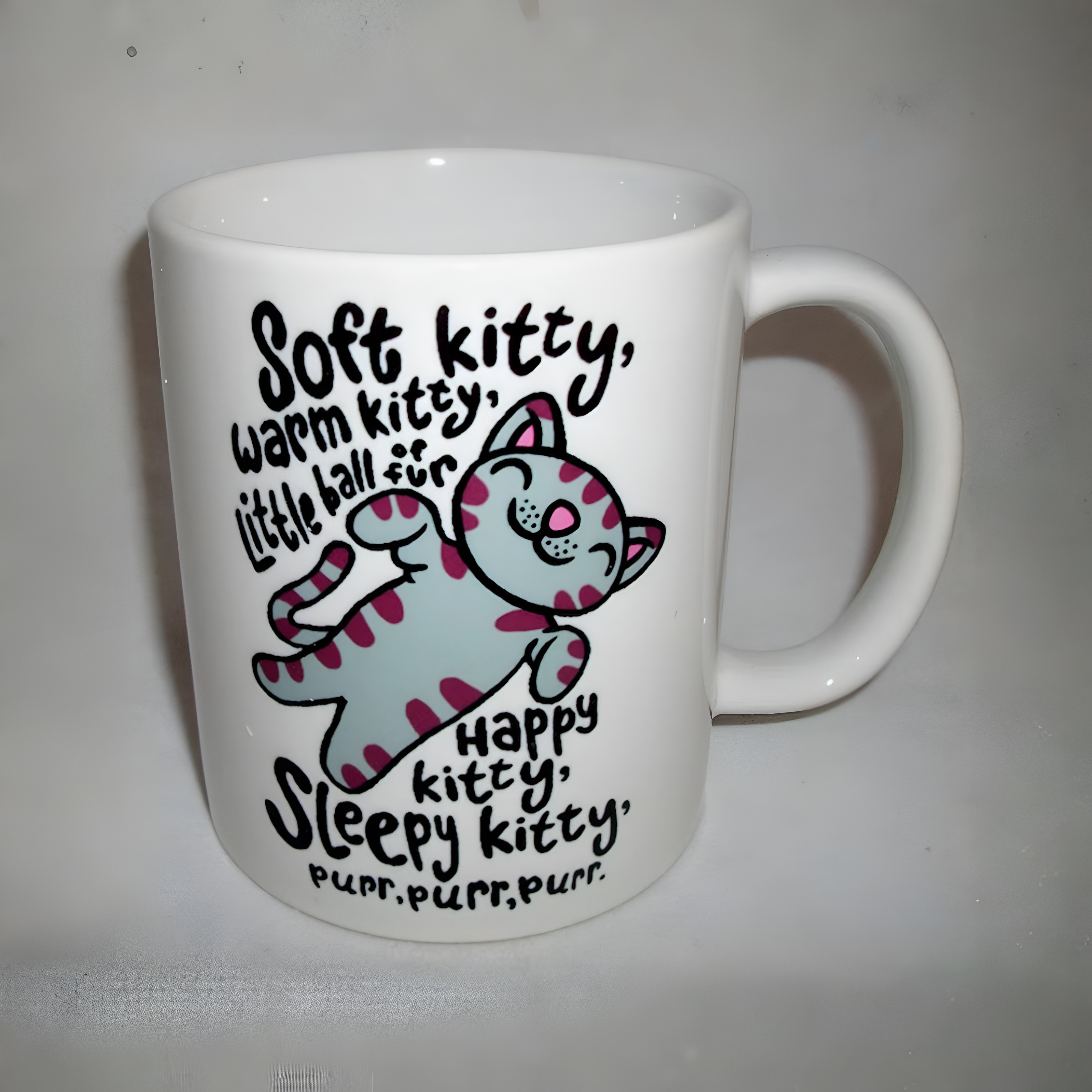 The Big Bang Theory Soft Kitty Ceramic Coffee Tea Mug