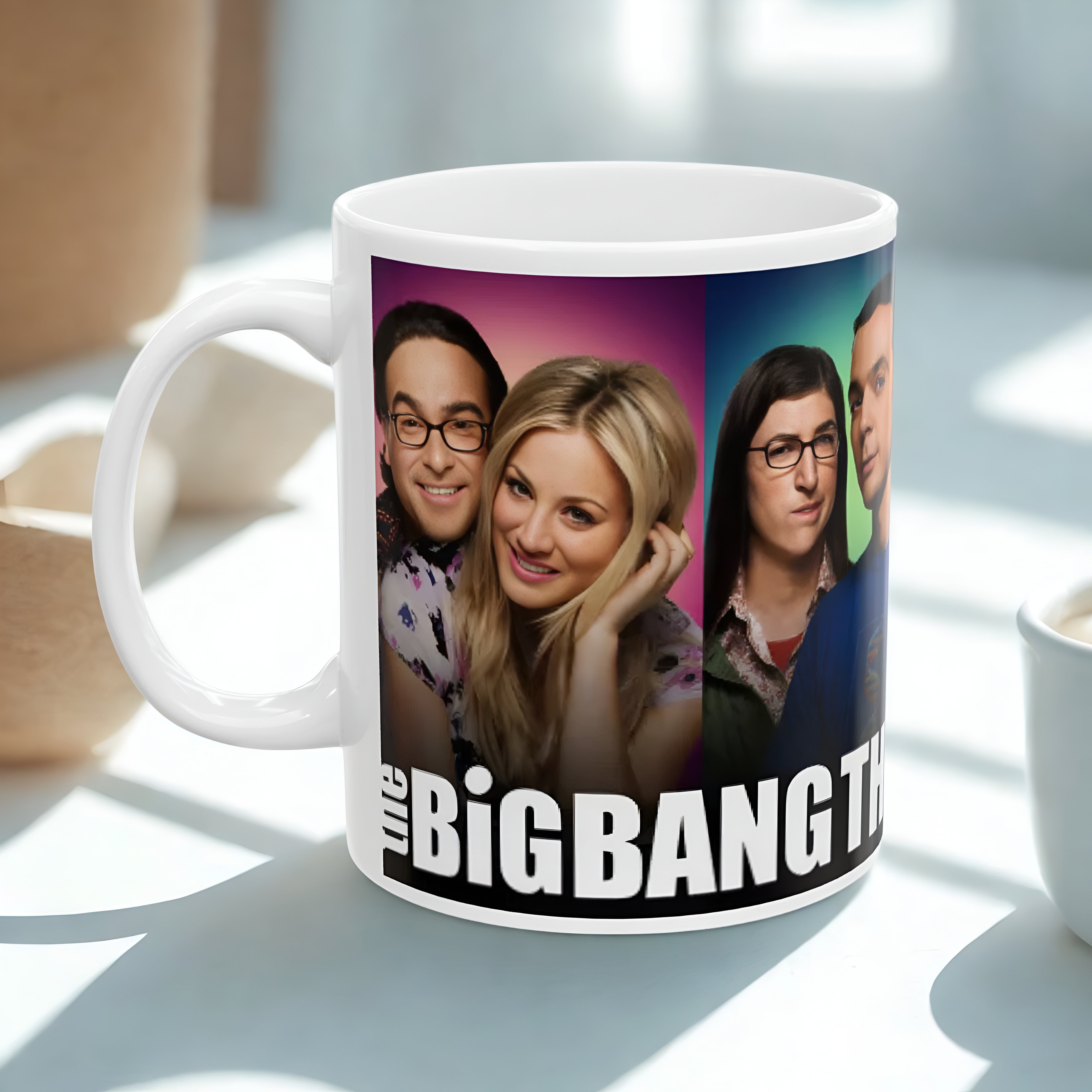 Big Bang Theory Cast TV Show Coffee Cup Mug
