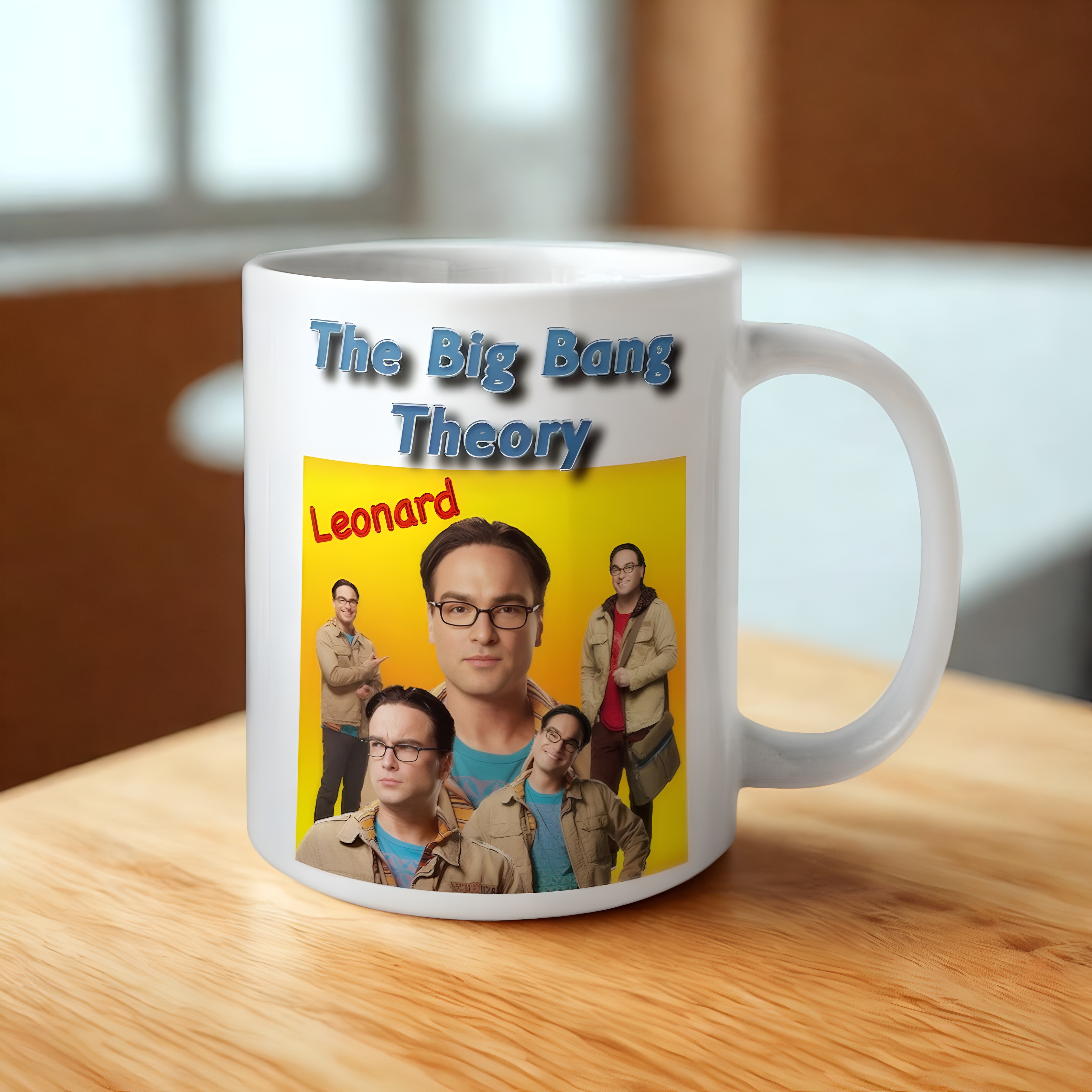 Leonard Hofstadter Funny Character Print The Big Bang Theory 11oz Coffee Mug