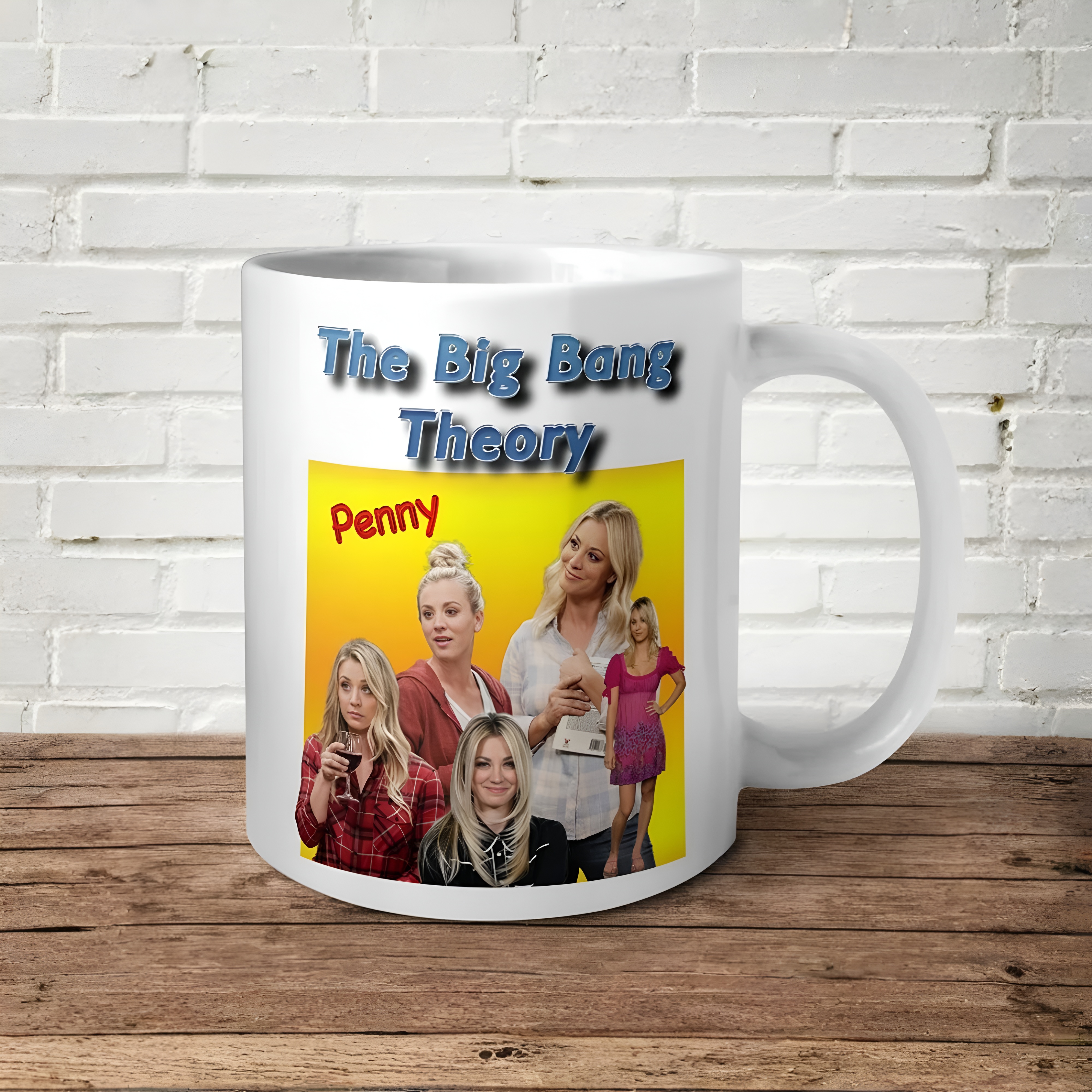 Penny Hofstadter Character Print The Big Bang Theory 11oz Coffee Mug