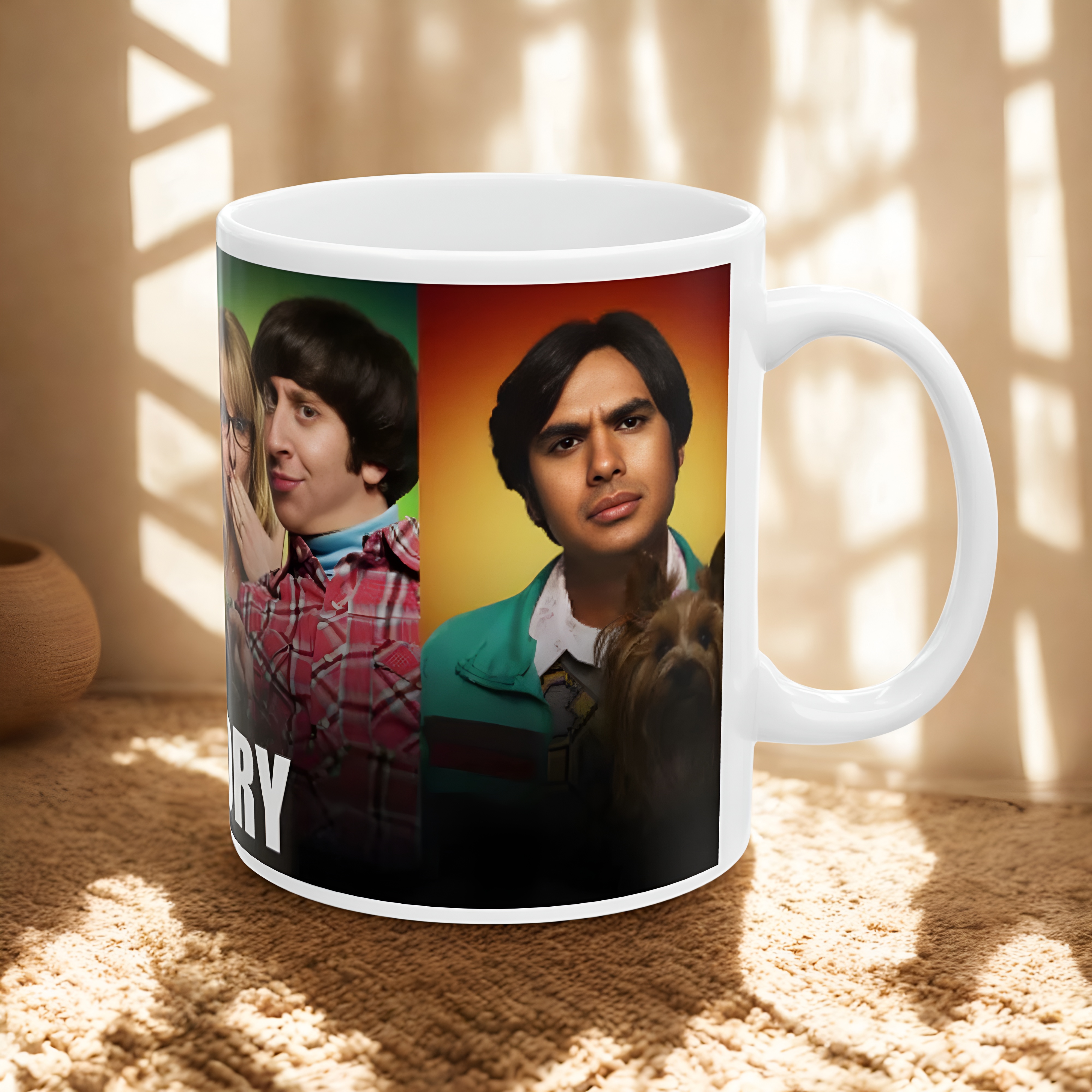 Big Bang Theory Cast TV Show Coffee Cup Mug