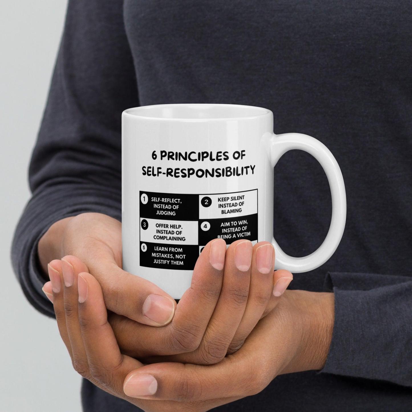 Self Responsibility Quote Mug - Inspire Cups