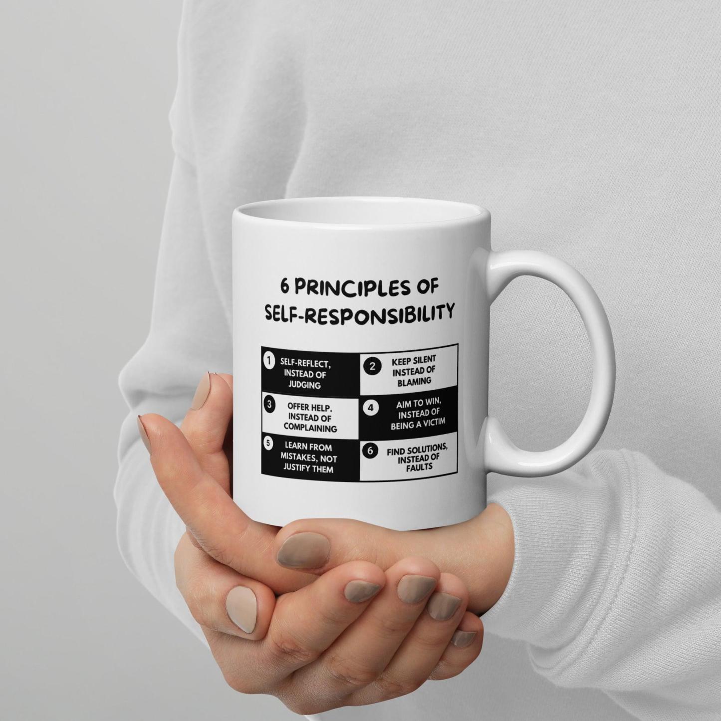 Self Responsibility Quote Mug - Inspire Cups