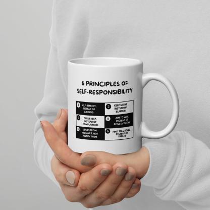 Self Responsibility Quote Mug - Inspire Cups