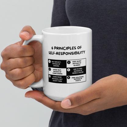 Self Responsibility Quote Mug - Inspire Cups