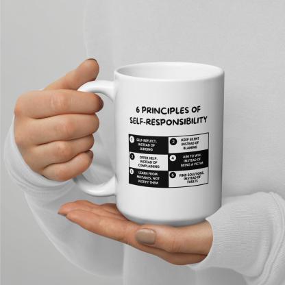 Self Responsibility Quote Mug - Inspire Cups