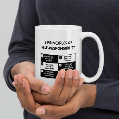 Self Responsibility Quote Mug - Inspire Cups