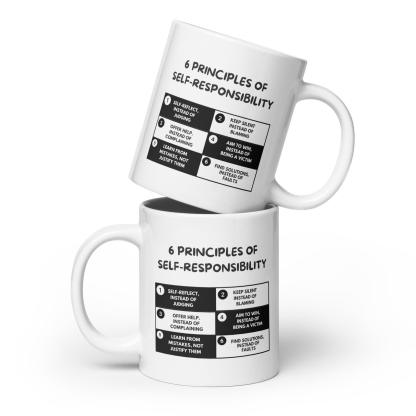 Self Responsibility Quote Mug - Inspire Cups