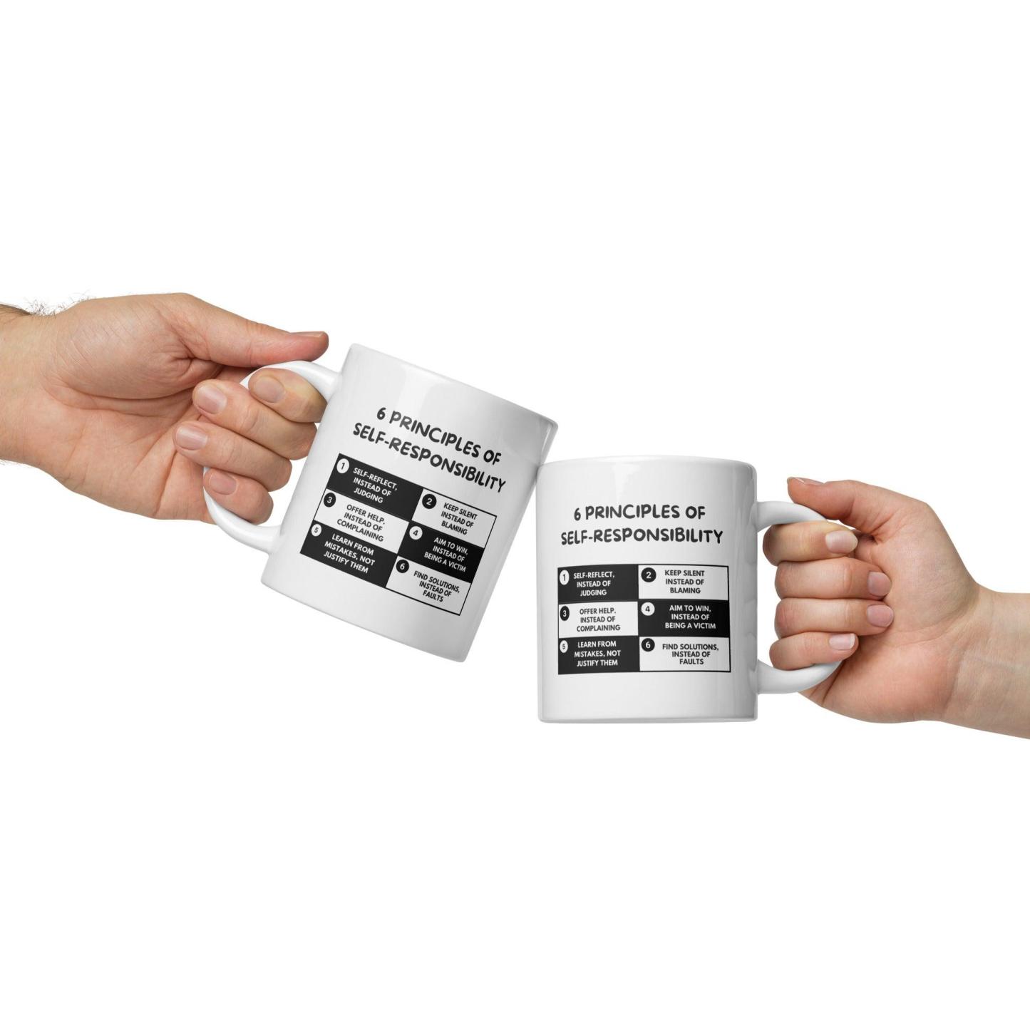 Self Responsibility Quote Mug - Inspire Cups