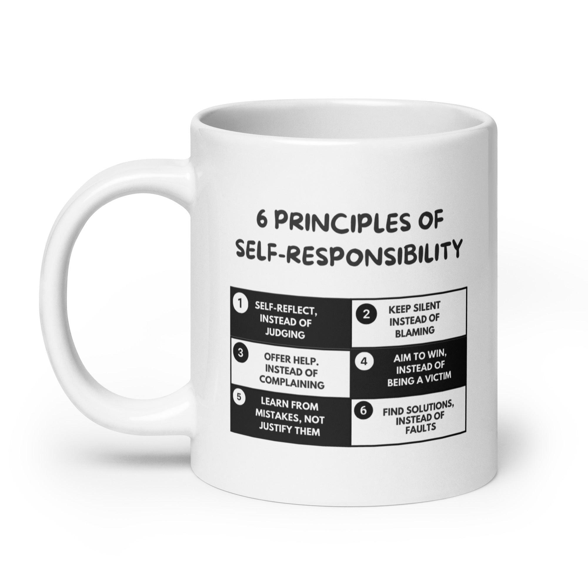 Self Responsibility Quote Mug - Inspire Cups