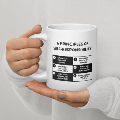 Self Responsibility Quote Mug - Inspire Cups