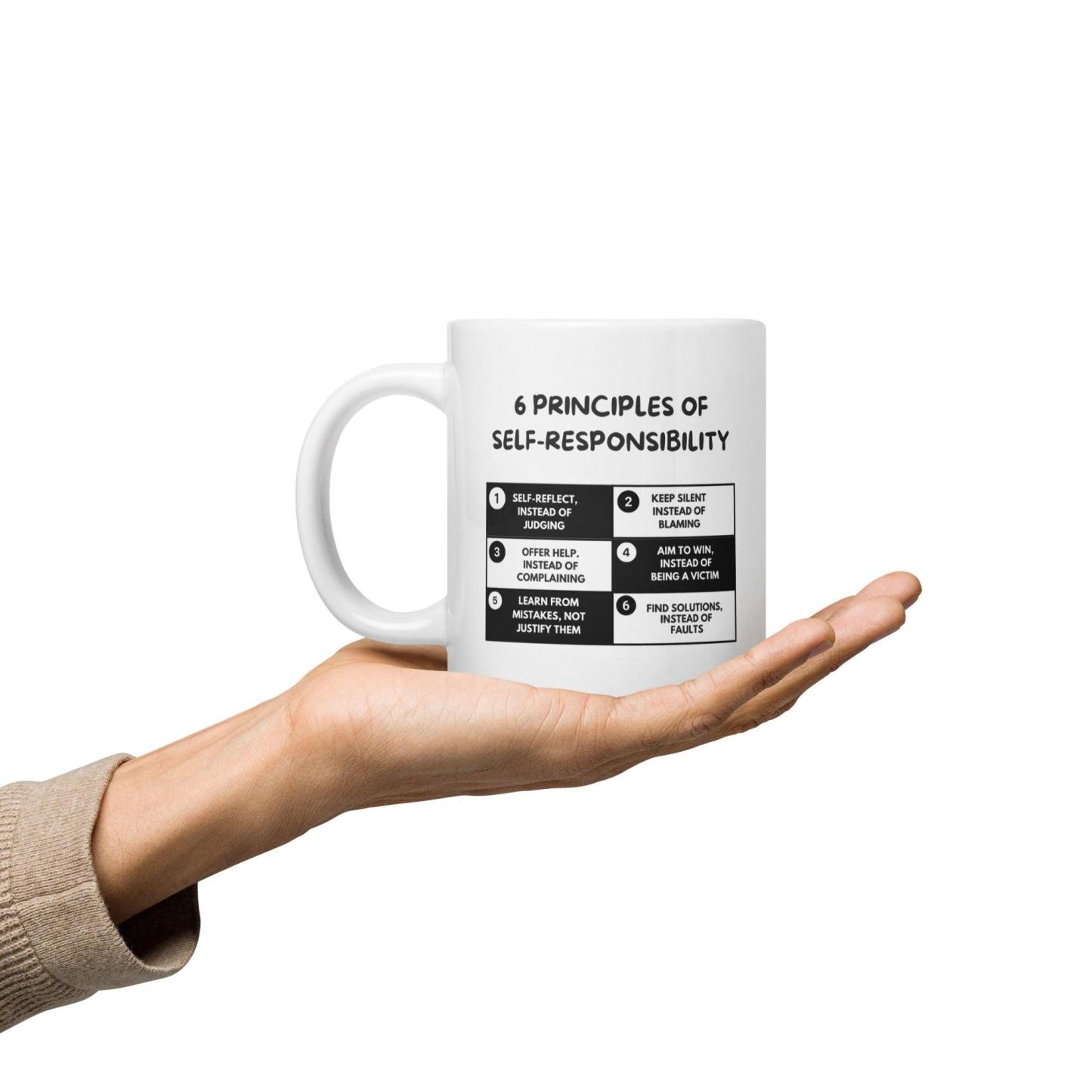 Self Responsibility Quote Mug - Inspire Cups