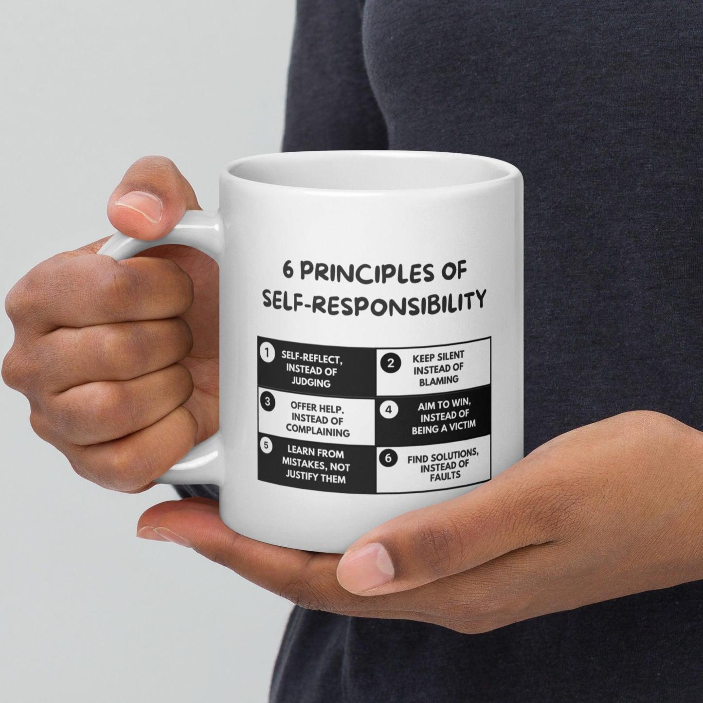 Self Responsibility Quote Mug - Inspire Cups
